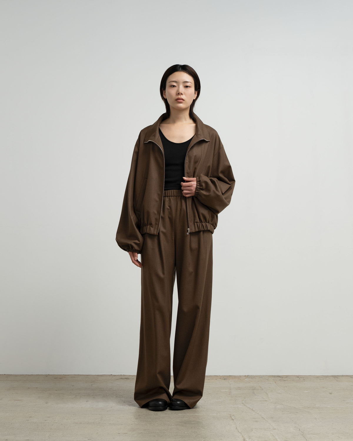 【9/26(土)発売】Fine Wool Saxony Balloon Jacket