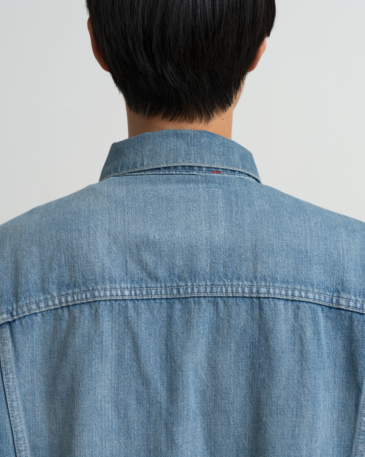Selvage Denim Trucker Jacket -LIGHT FADE-
