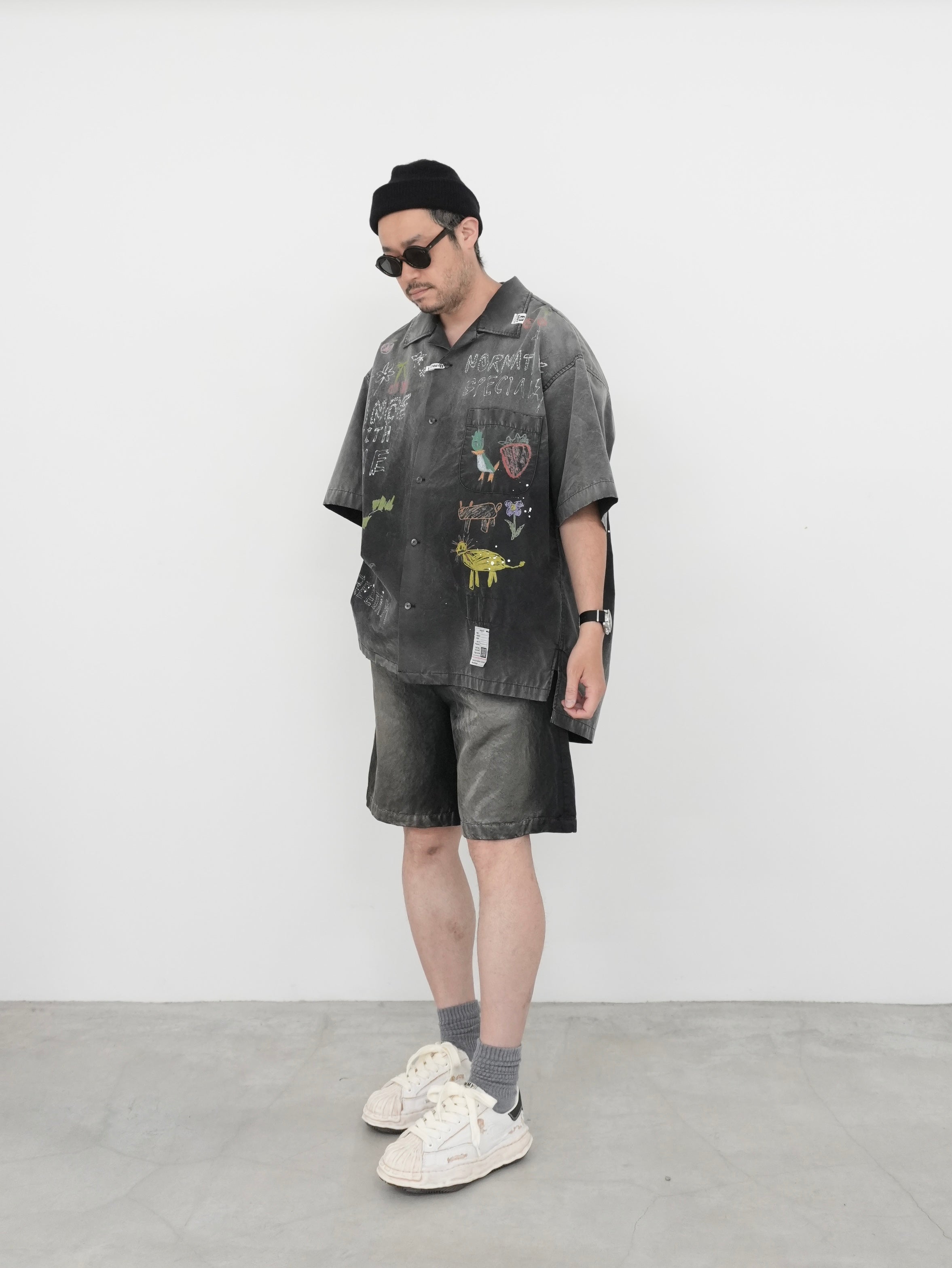 【26SS】BLAKEY / OG Sole Ripped Overdye Canvas Low-top Sneaker