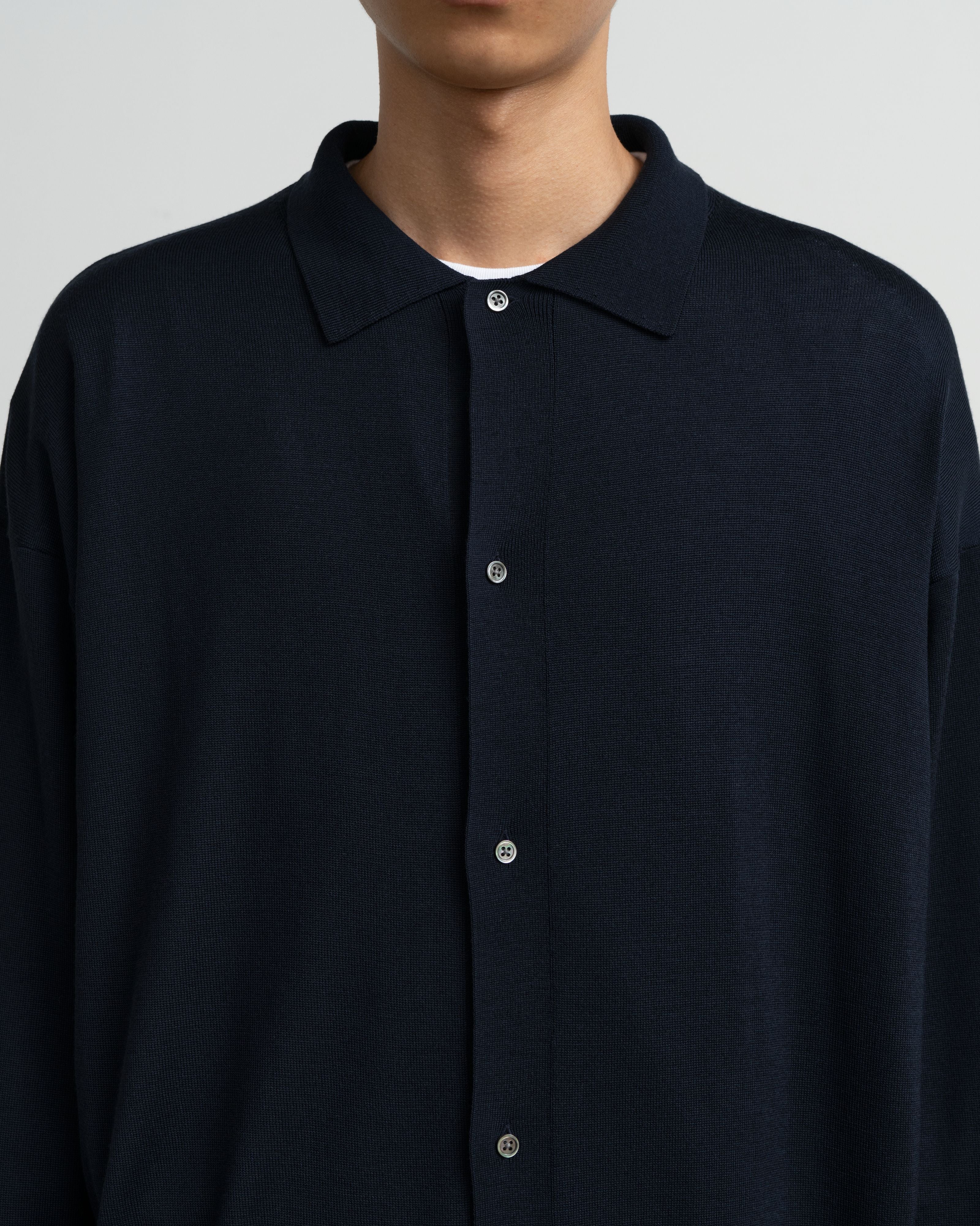【9/5(土)発売】High Gauge Oversized L/S Knit Shirts (basic)