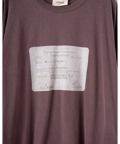 RAILWAY TICKET TEE