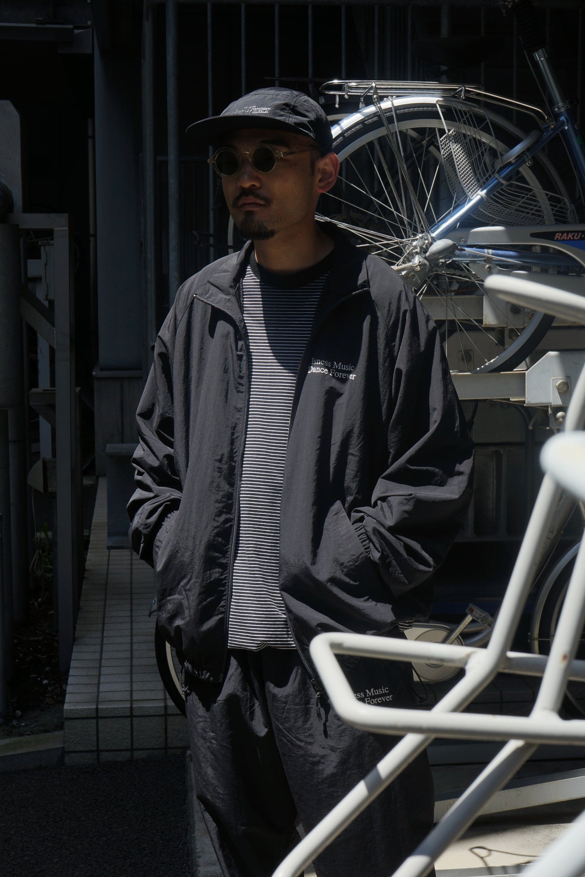 DF EMBROIDERY TRACK JACKET