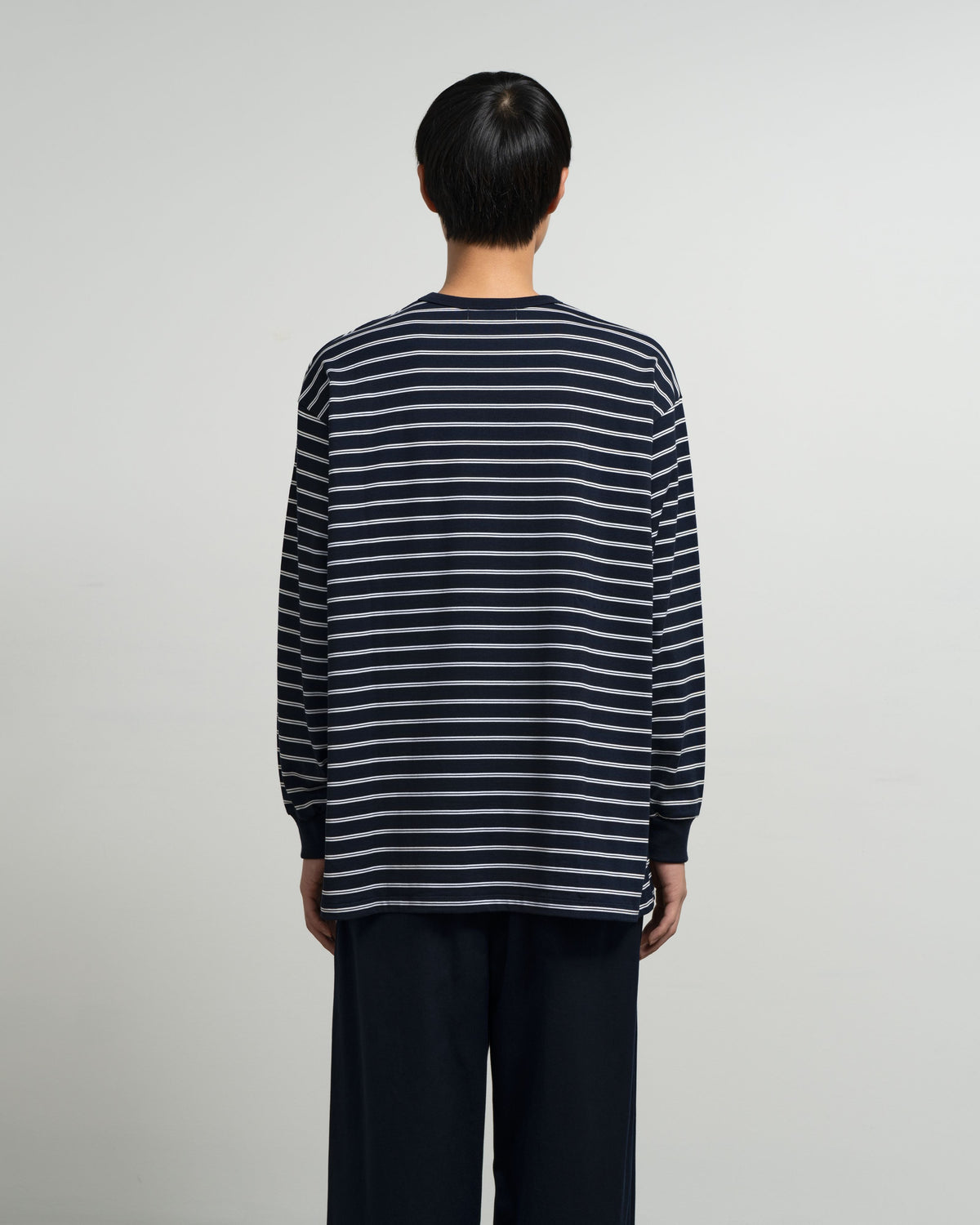 Tri Spun Border L/S Tee