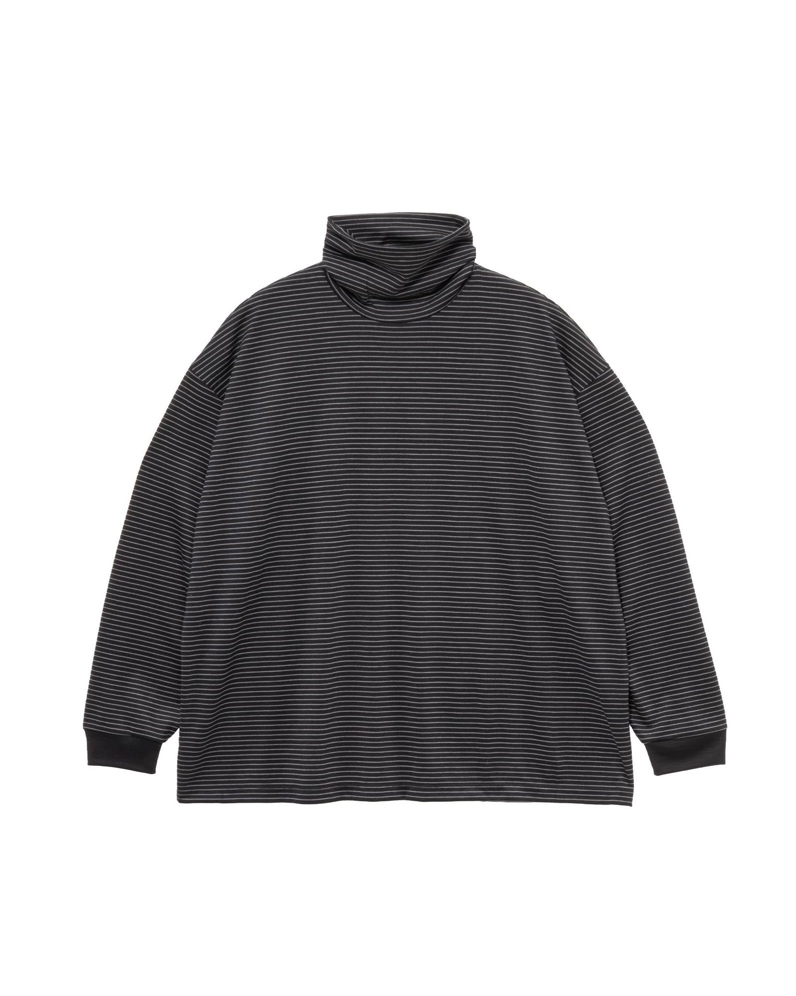 【9/5(土)発売】Fine Wool Border L/S Turtle Neck Tee