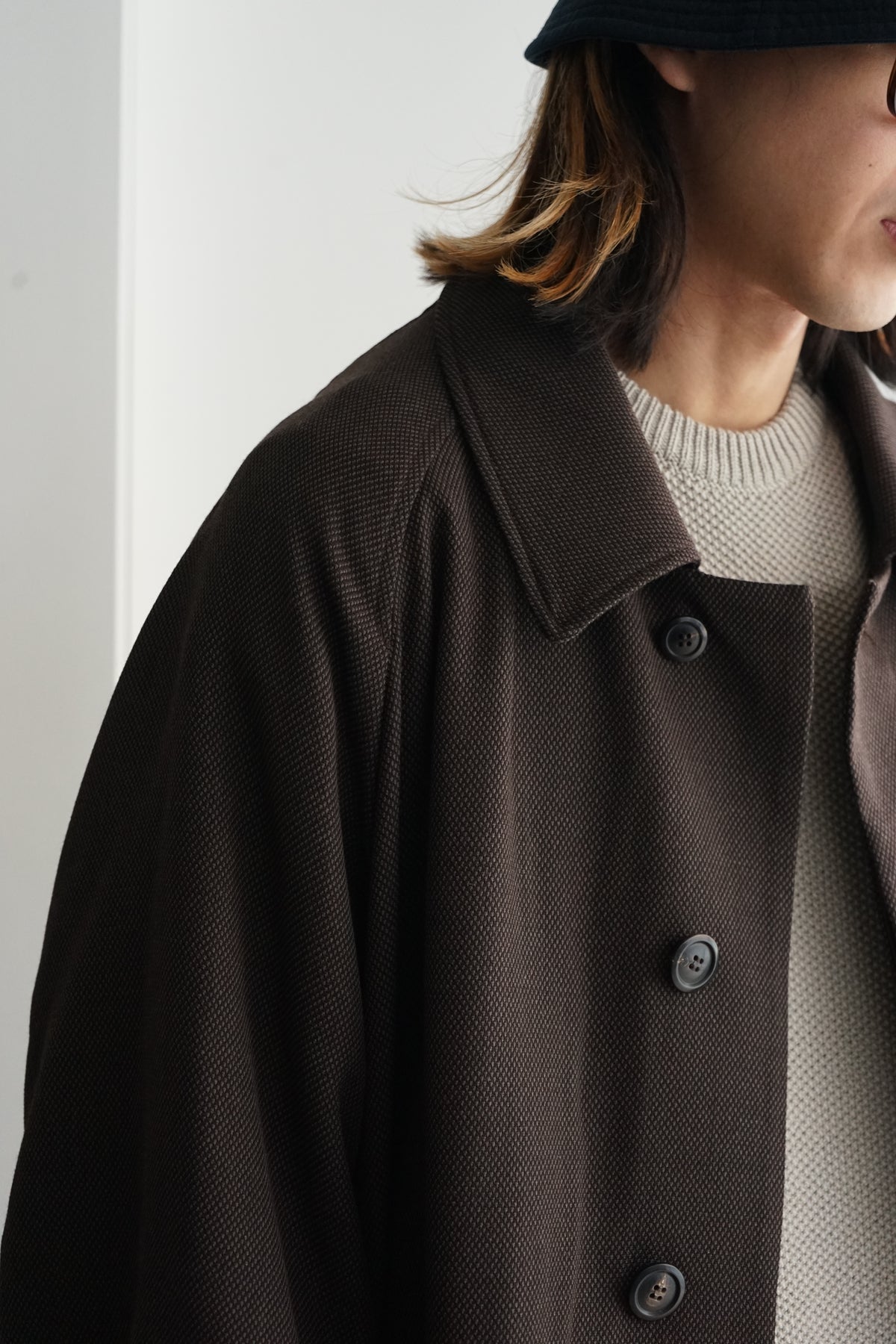 【9/21(月)発売】stirwise別注TUMBLD WOOL SERGE RAGLAN SLEEVES COAT TUMBLD WOOL SERGE