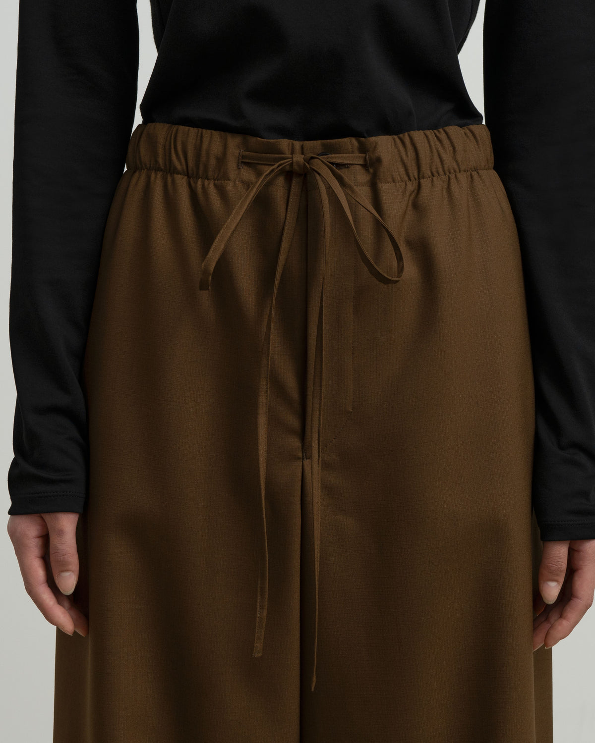 Wool Ripstop Wide Lounge Pants