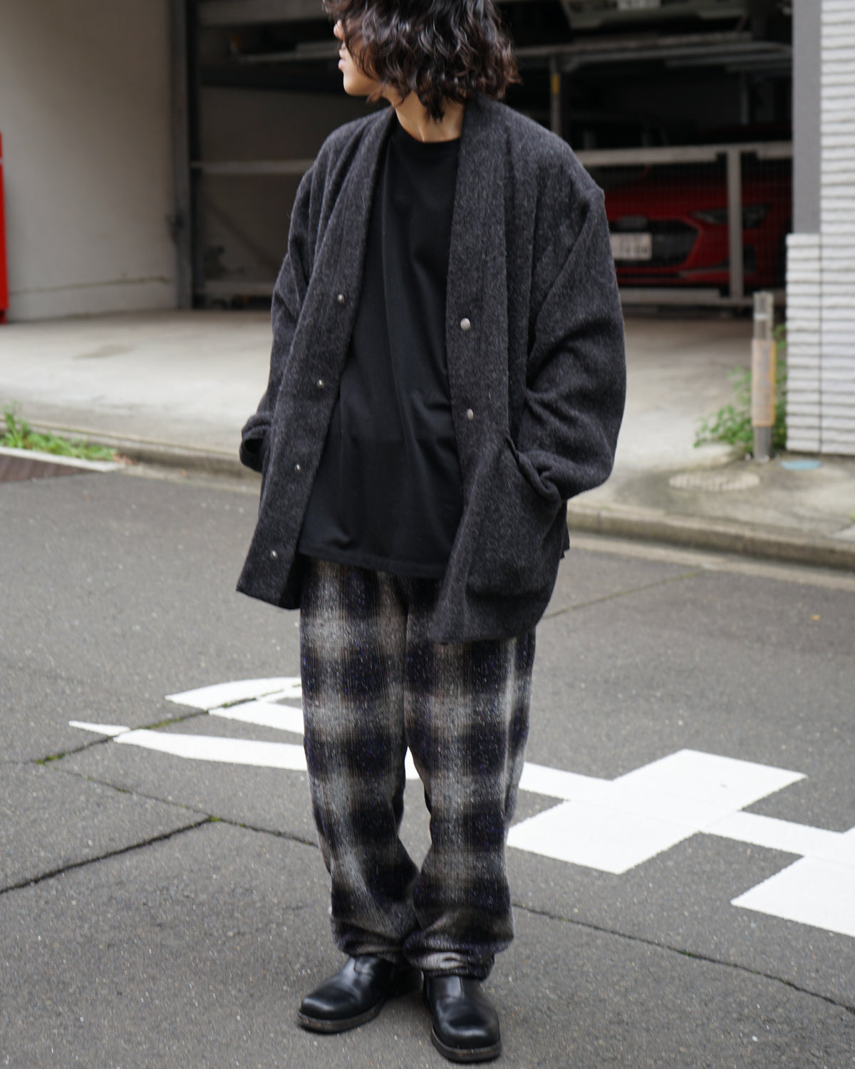 SNAP BUTTON BLOUSON B