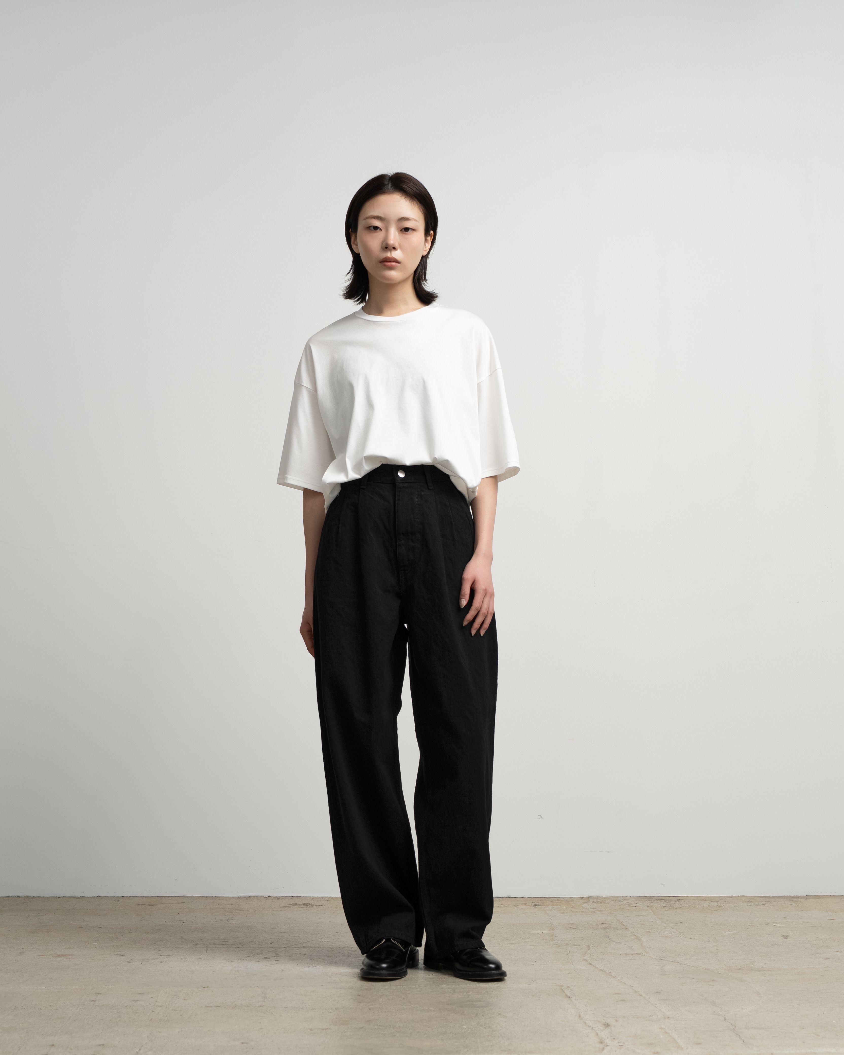 Selvage Denim Two Tuck Pants
