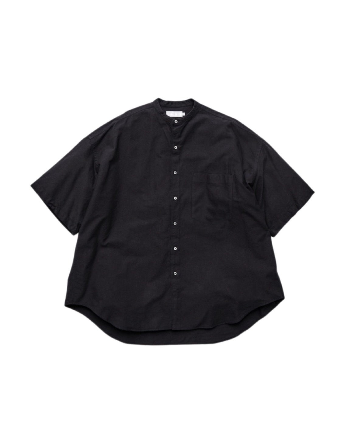 5/23(土)発売】Oxford S/S Oversized Band Collar Shirt