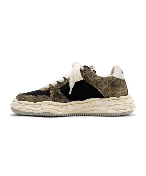 WAYNE / OG Sole Mix Material Low-top Sneaker