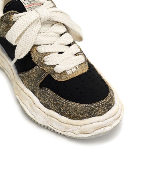 WAYNE / OG Sole Mix Material Low-top Sneaker