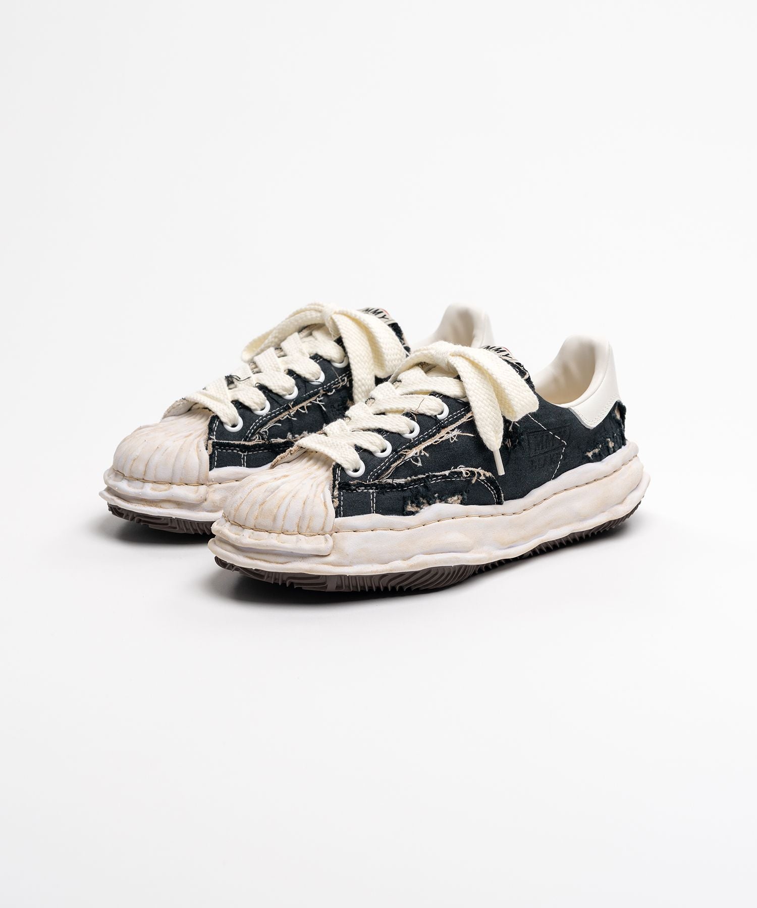 【26SS】BLAKEY / OG Sole Ripped Overdye Canvas Low-top Sneaker