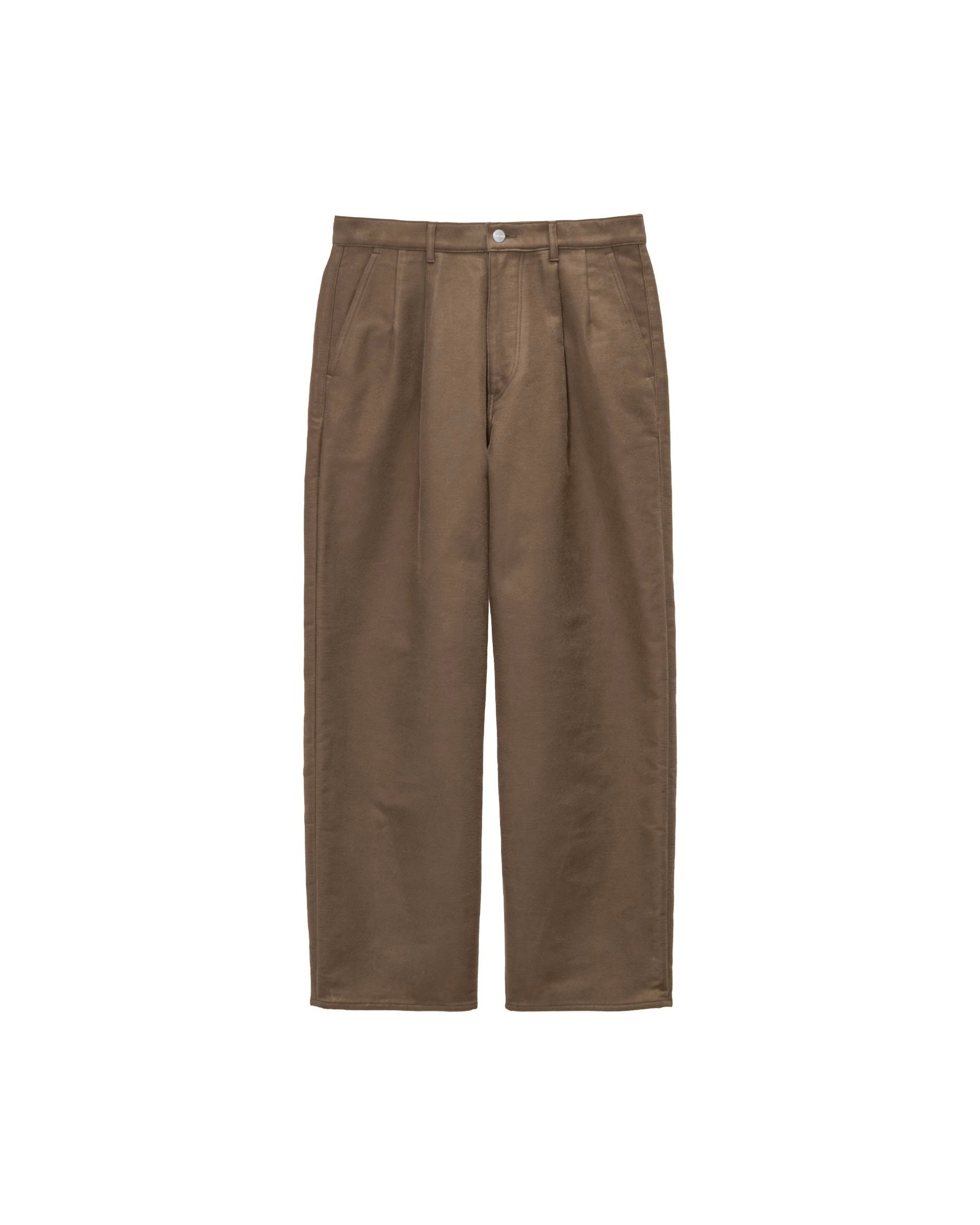 【8/8(土)発売】Cotton Double Serge Two Tuck Pants