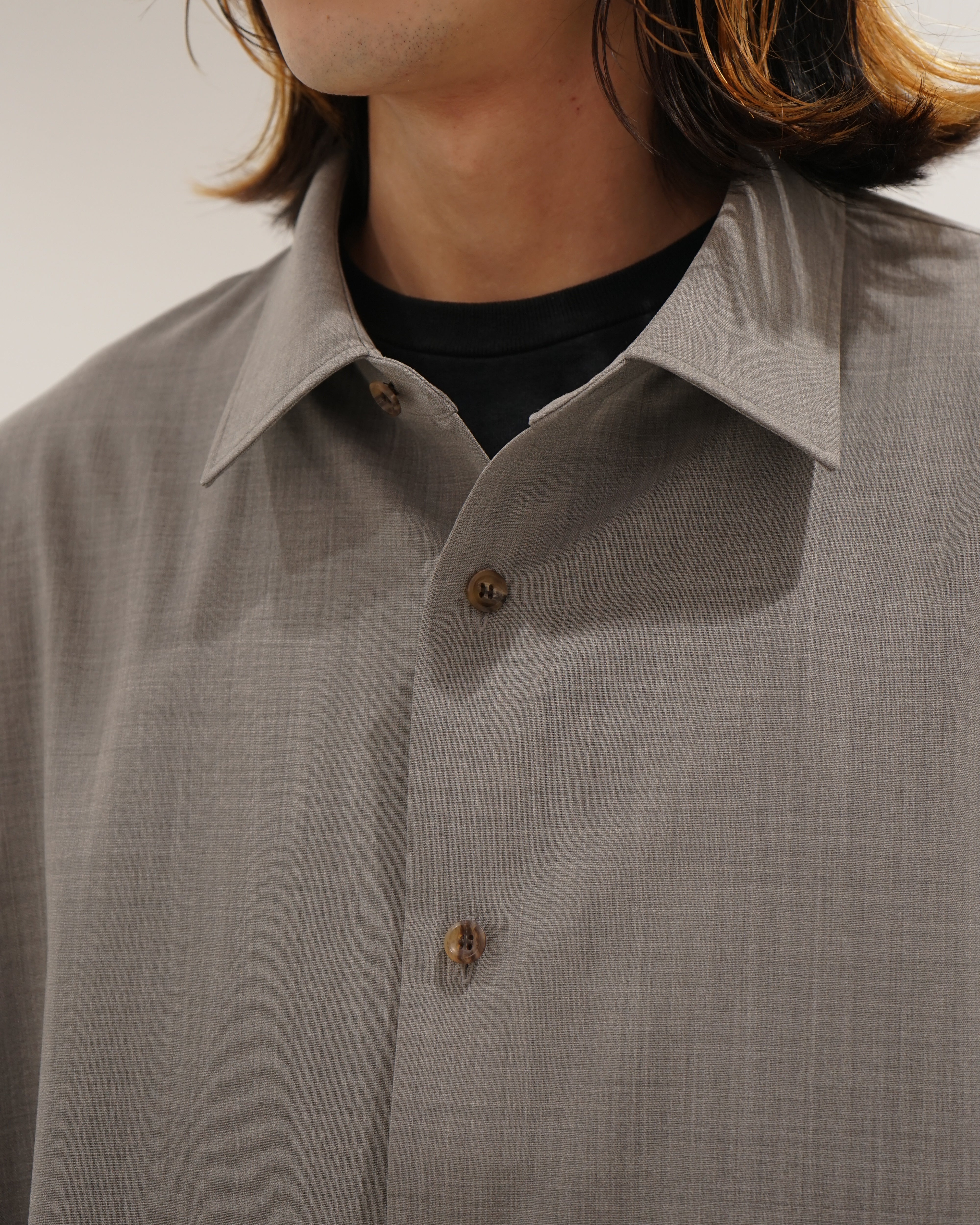 BALLOON CARDIGAN SHIRT