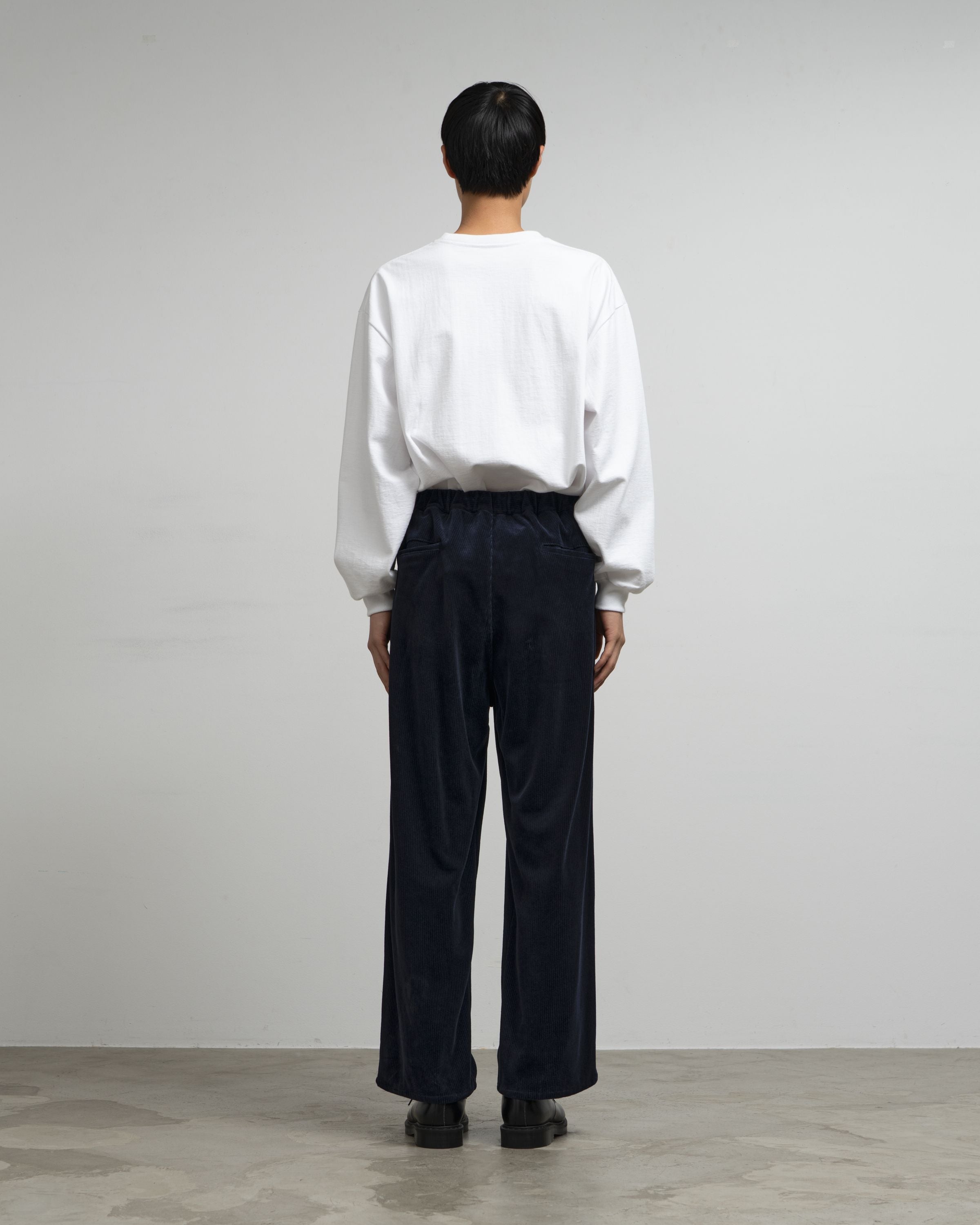 【9/5(土)発売】Soft Knit Corduroy Wide Chef Pants