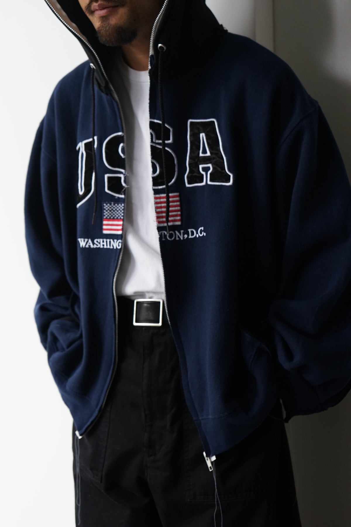 College Zip Hoodie ②