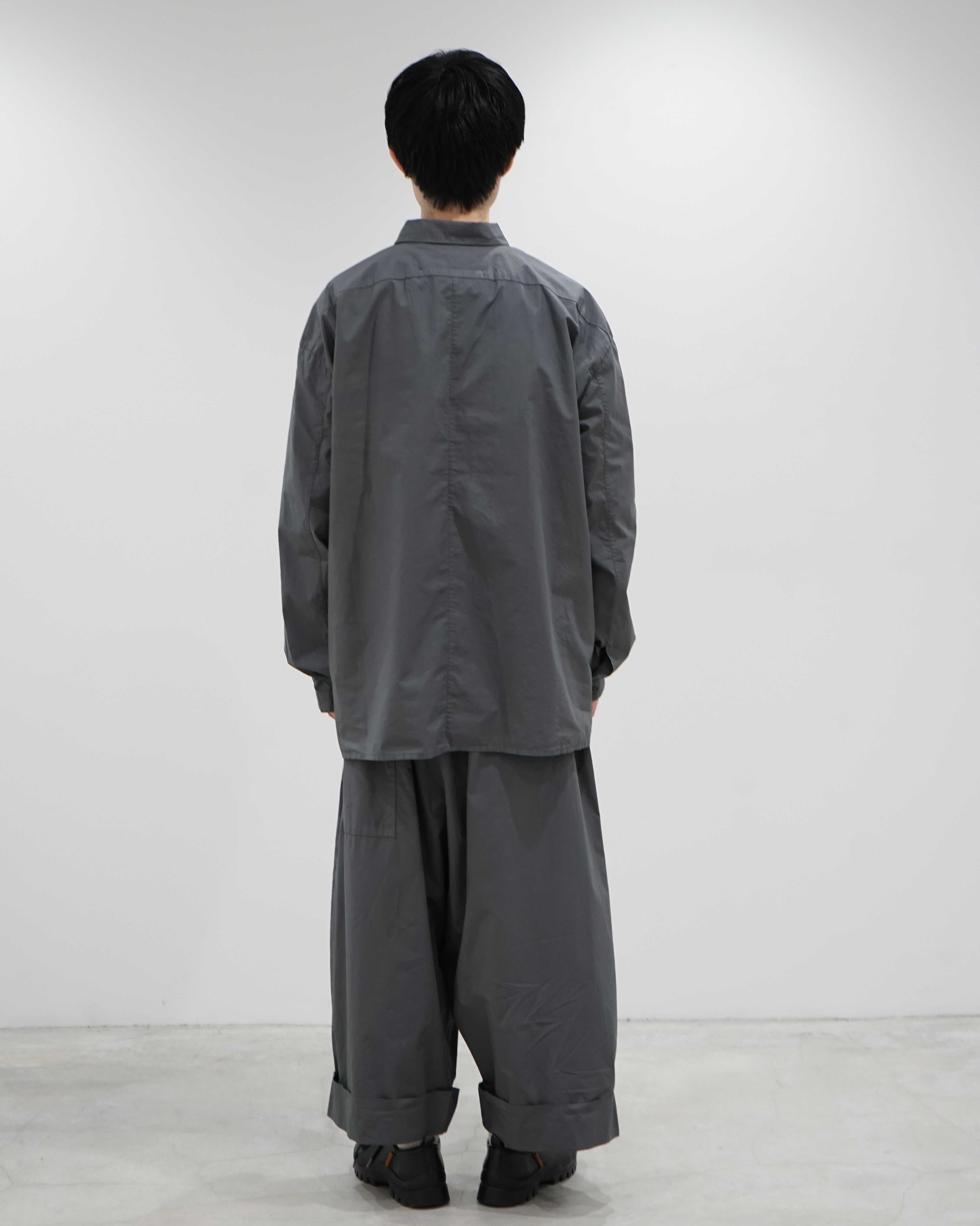 THE BAKER TROUSER / POPLIN PENCIL(GRAY)