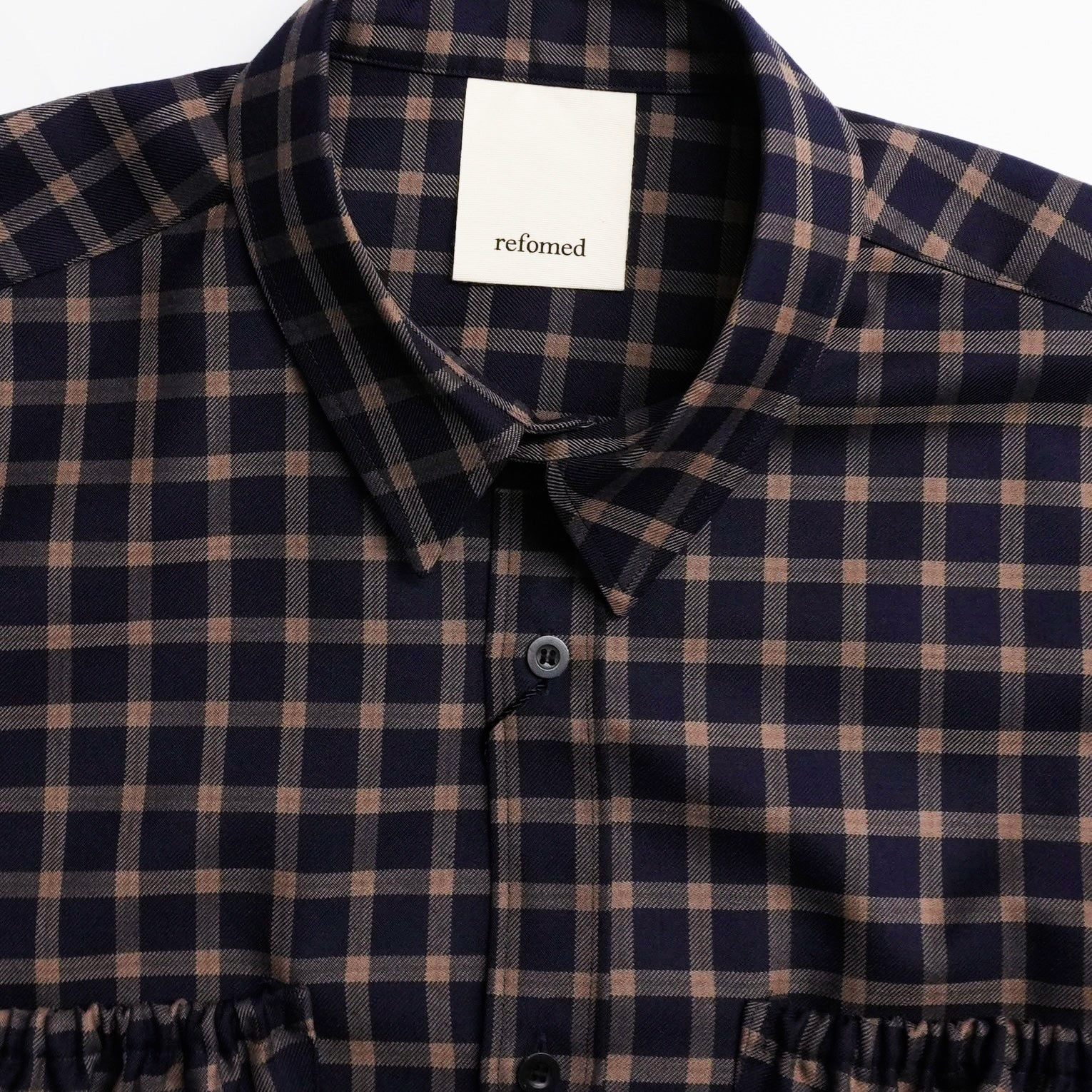 【LIMITED】WRIST PATCH WIDE SHIRT