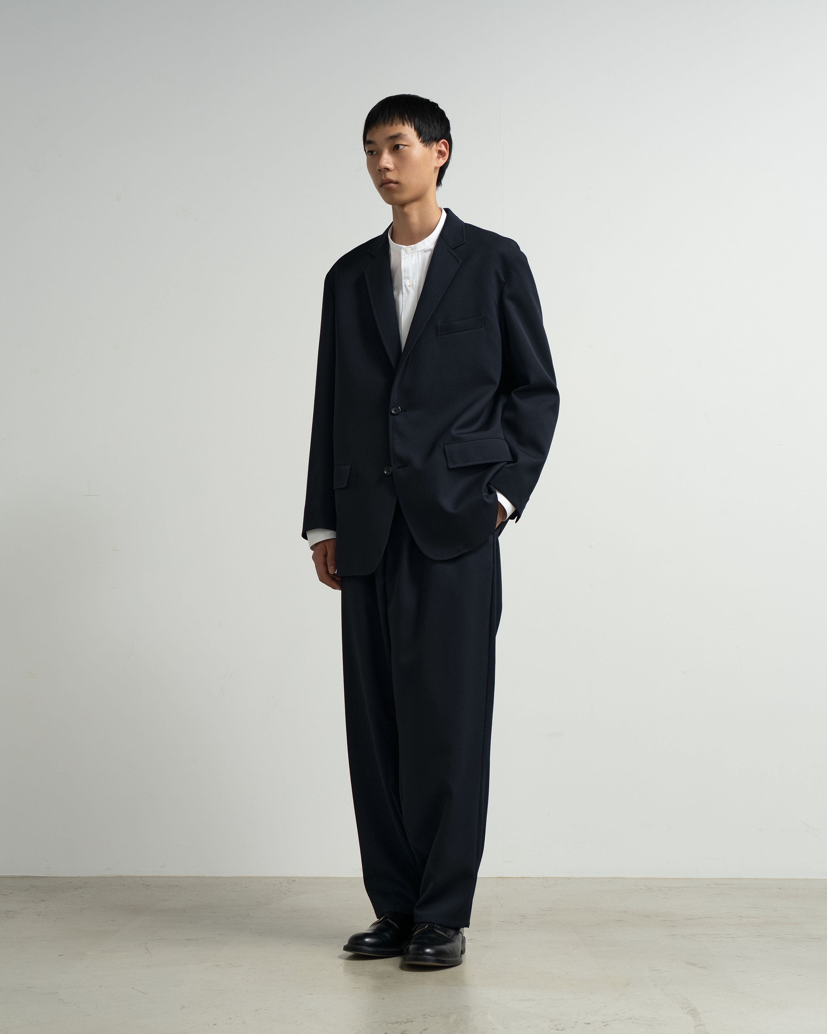Graphpaper MEN 【8/22(土)発売】Scale Off Wool Wide Tapered Chef Pants