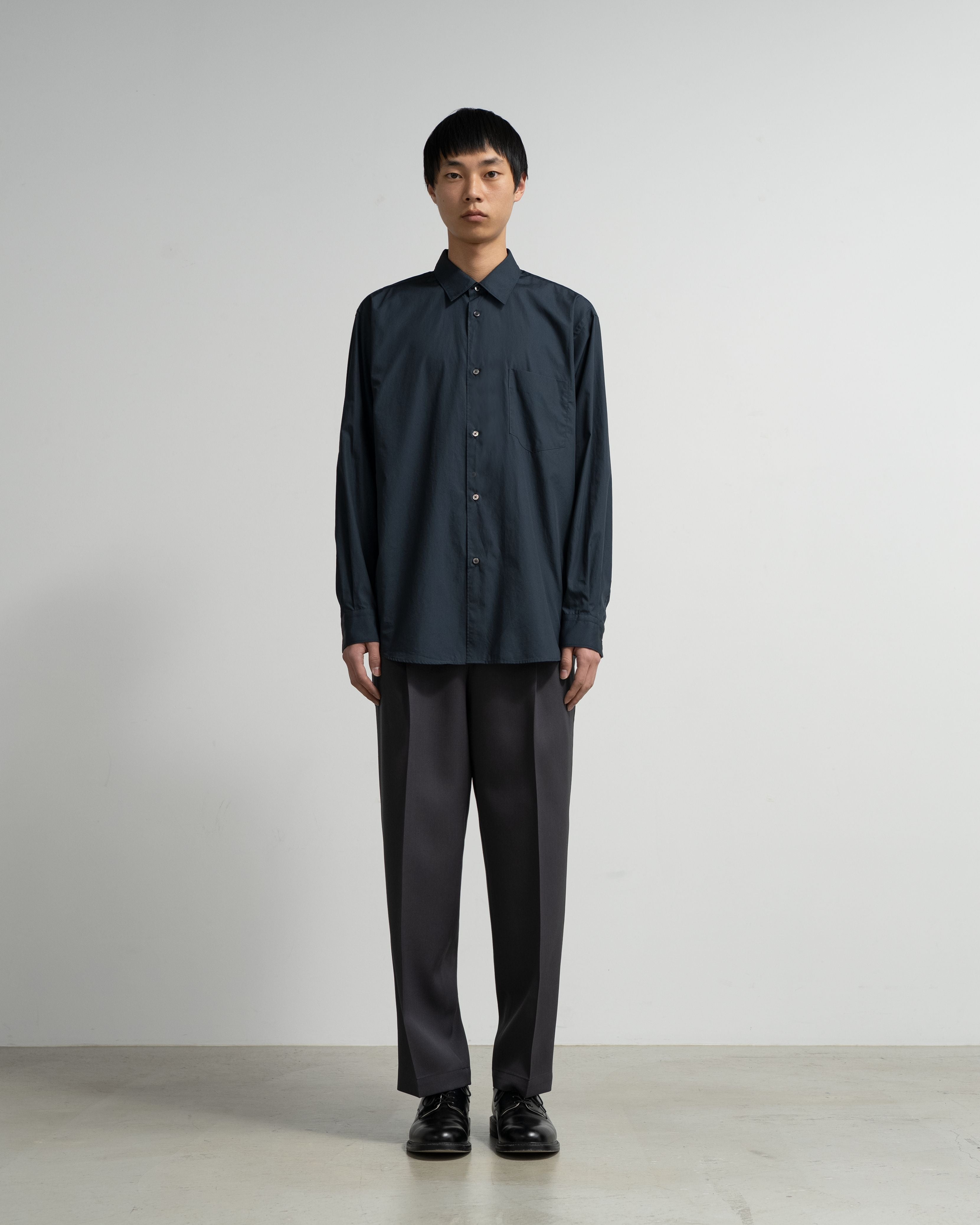 Graphpaper-Broad Regular Collar Shirt
