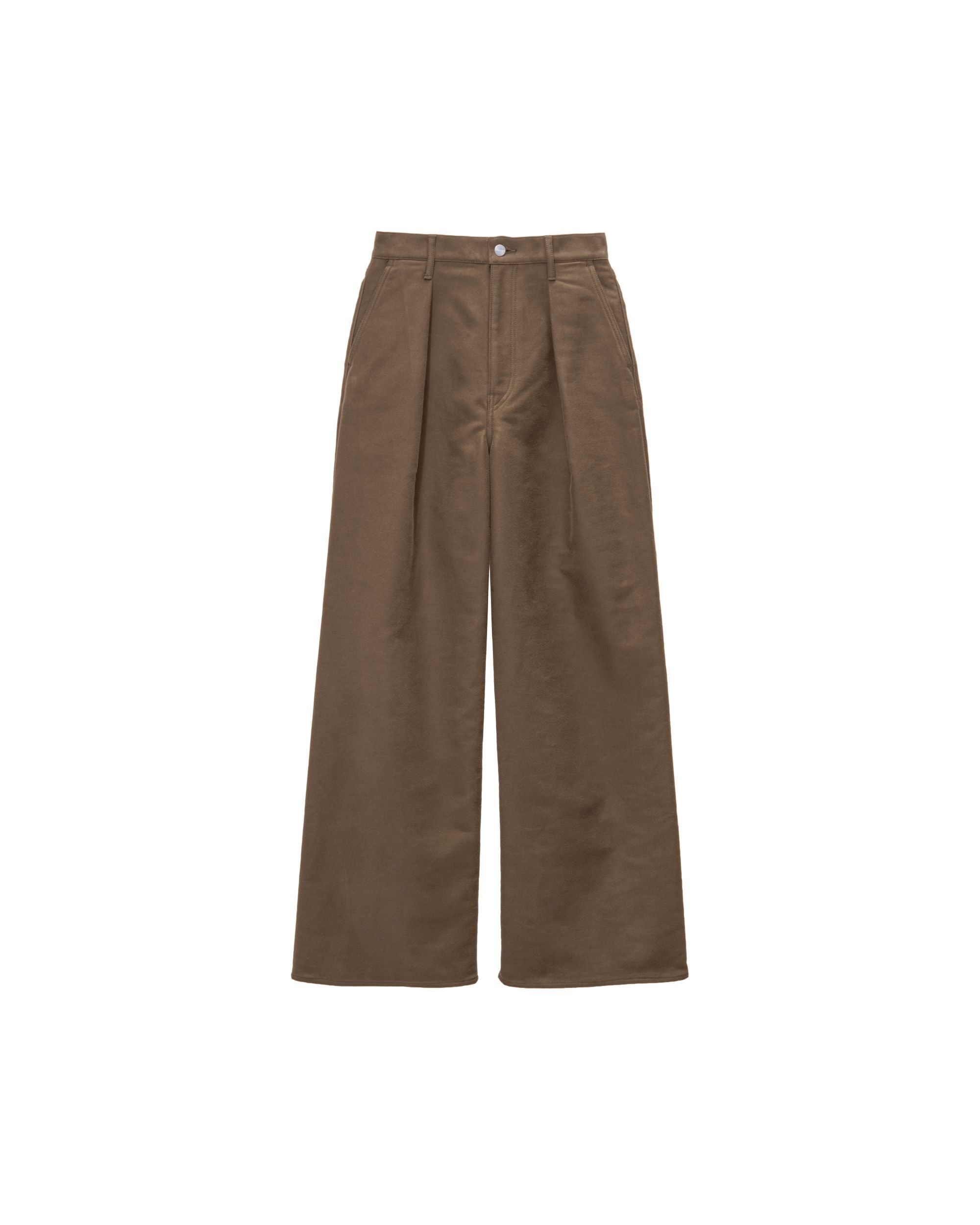 【8/8(土)発売】Cotton Double Serge Two Tuck Wide Pants
