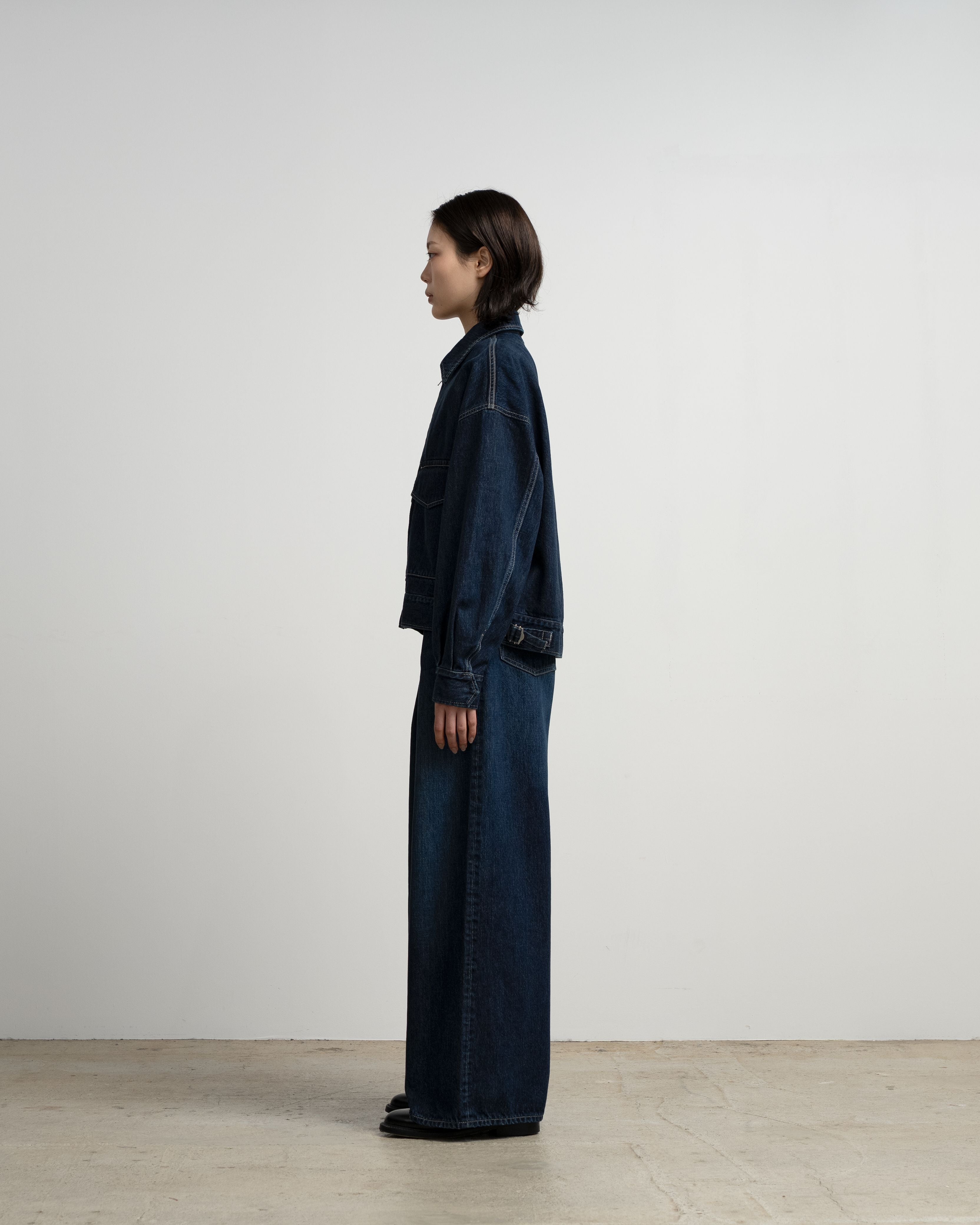 【7/25(土)発売】Selvage Denim Zip Jacket -DARK FADE-