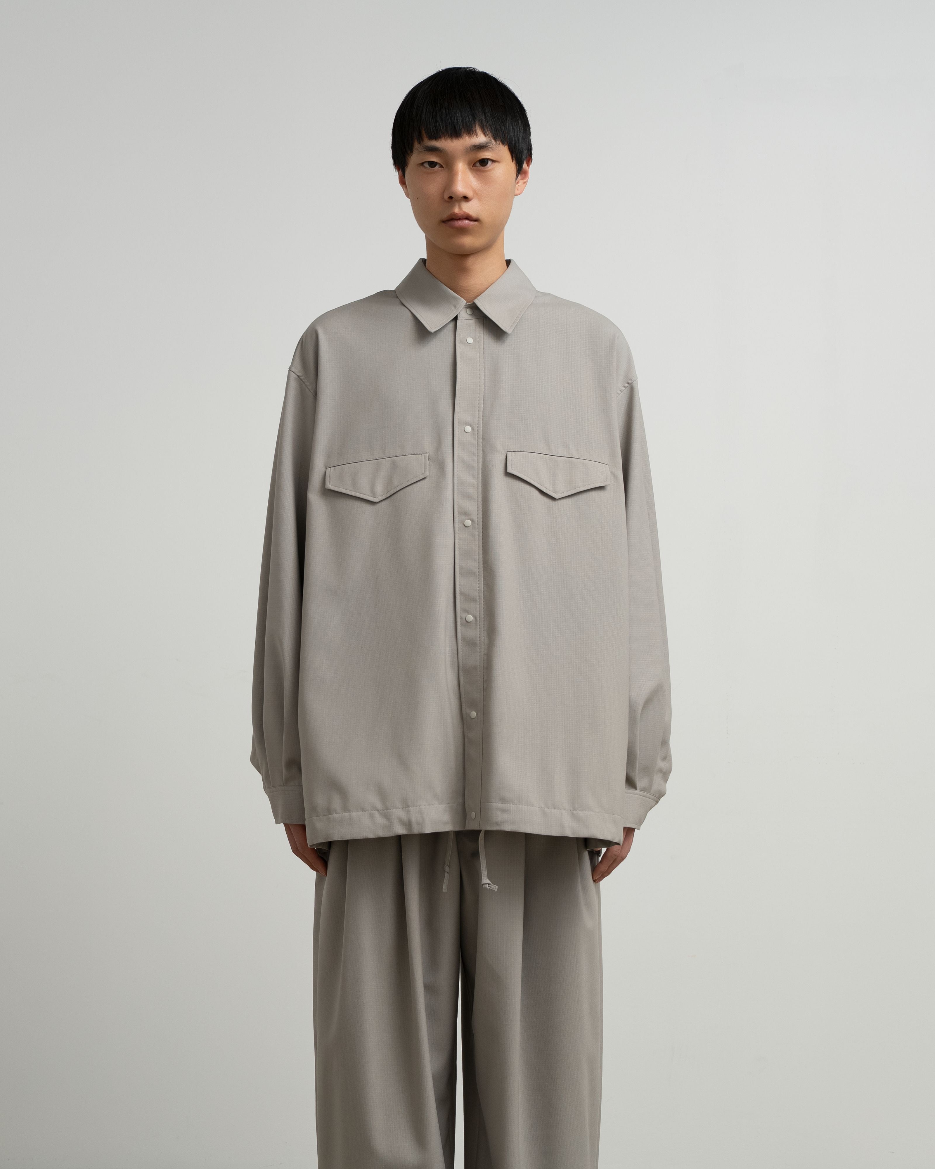 【8/22(土)発売】Wool Ripstop Shirt Jacket