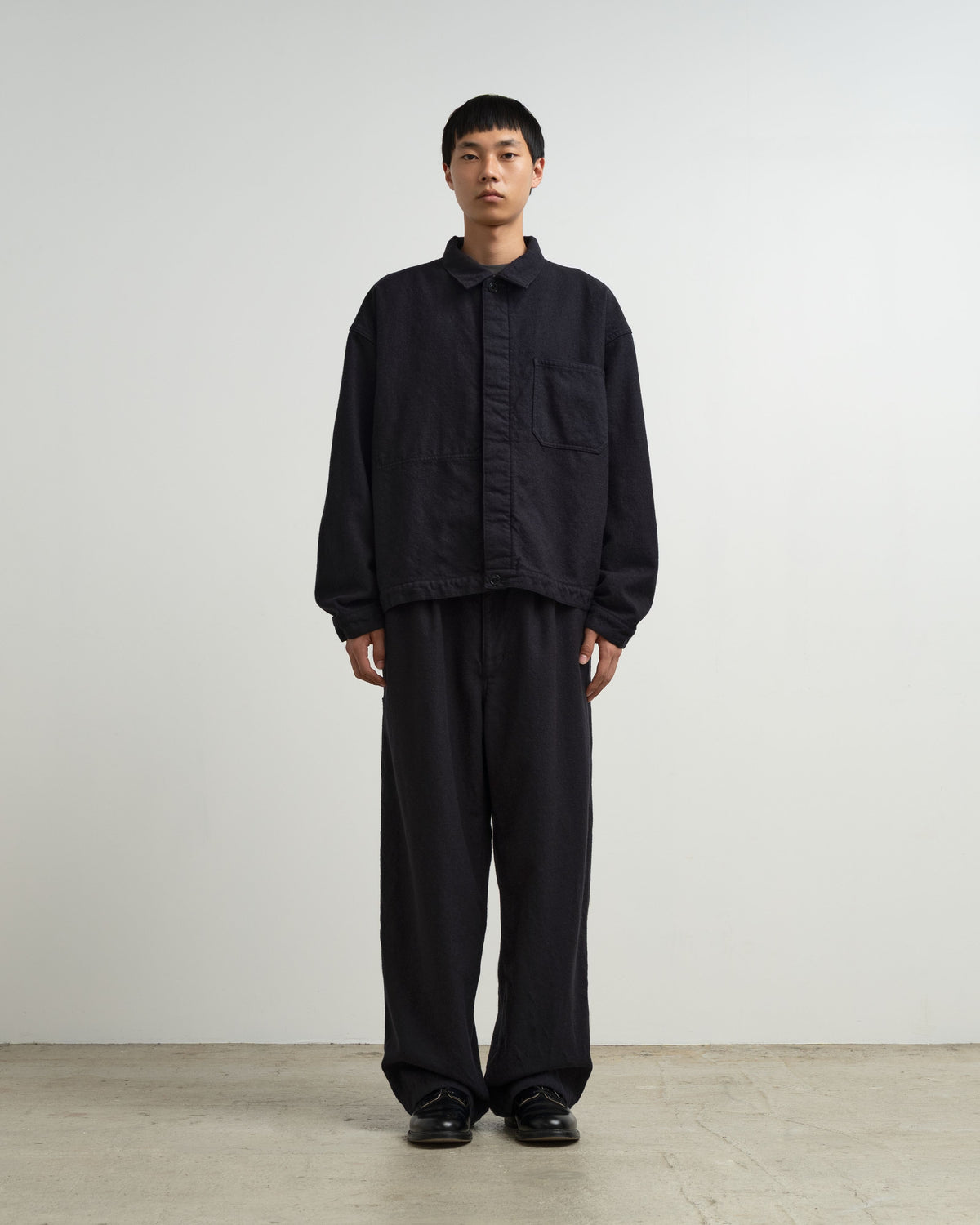【10/10(土)発売】SANMONT for Graphpaper Wool Twill Belted Pants