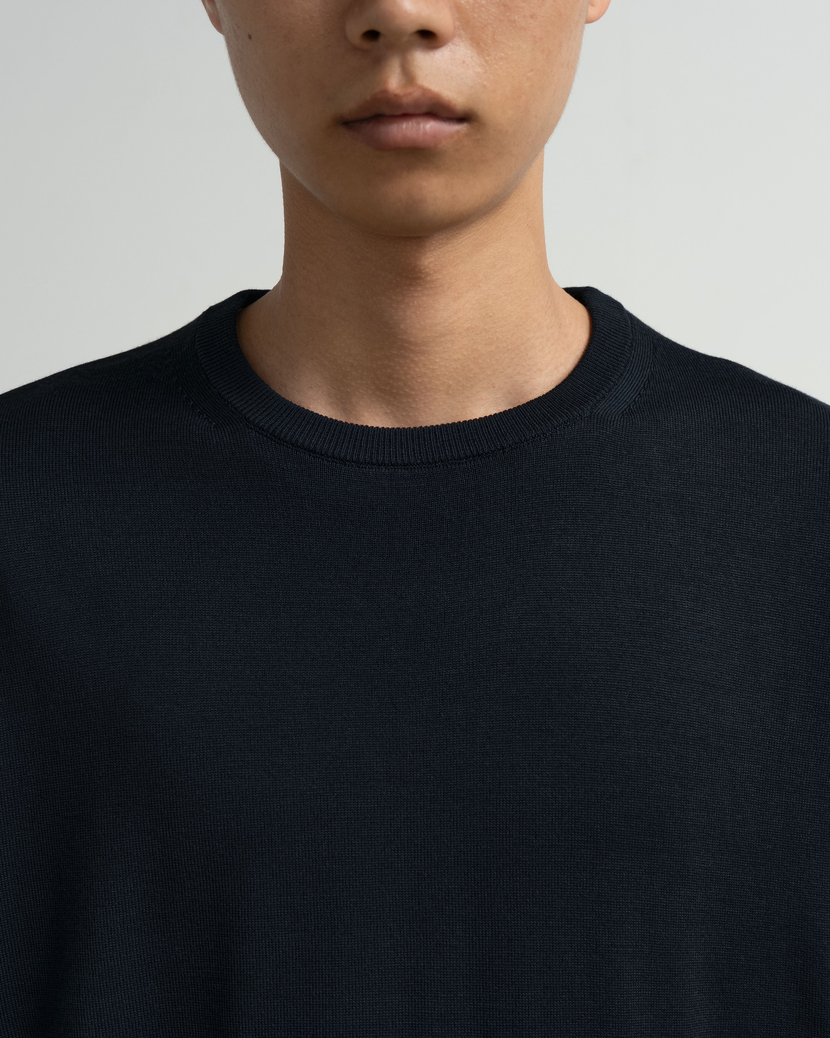 【9/5(土)発売】High Gauge L/S Oversized Crew Neck Knit (basic)