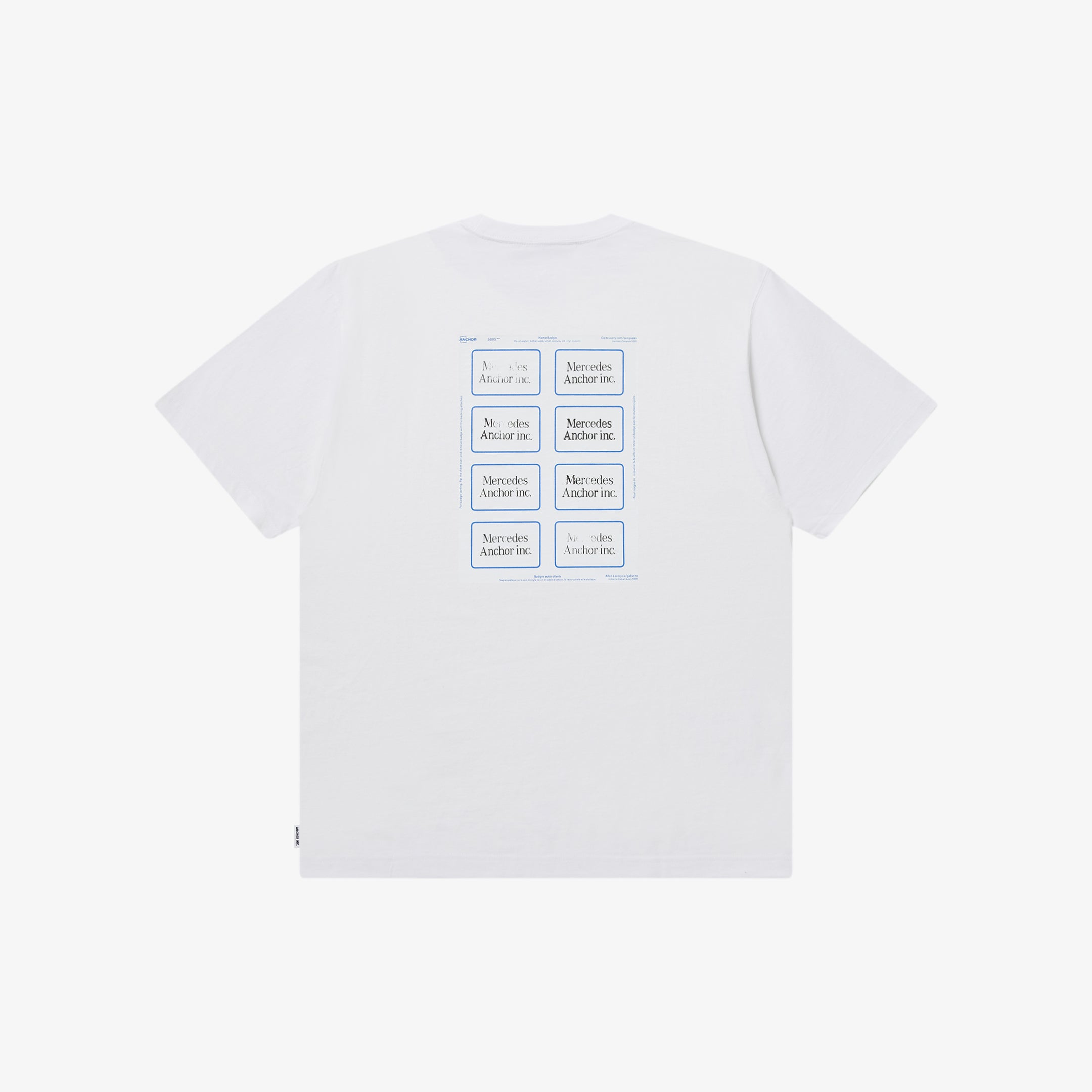 【8/14(金)発売】NAME BADGE LABELS TEE
