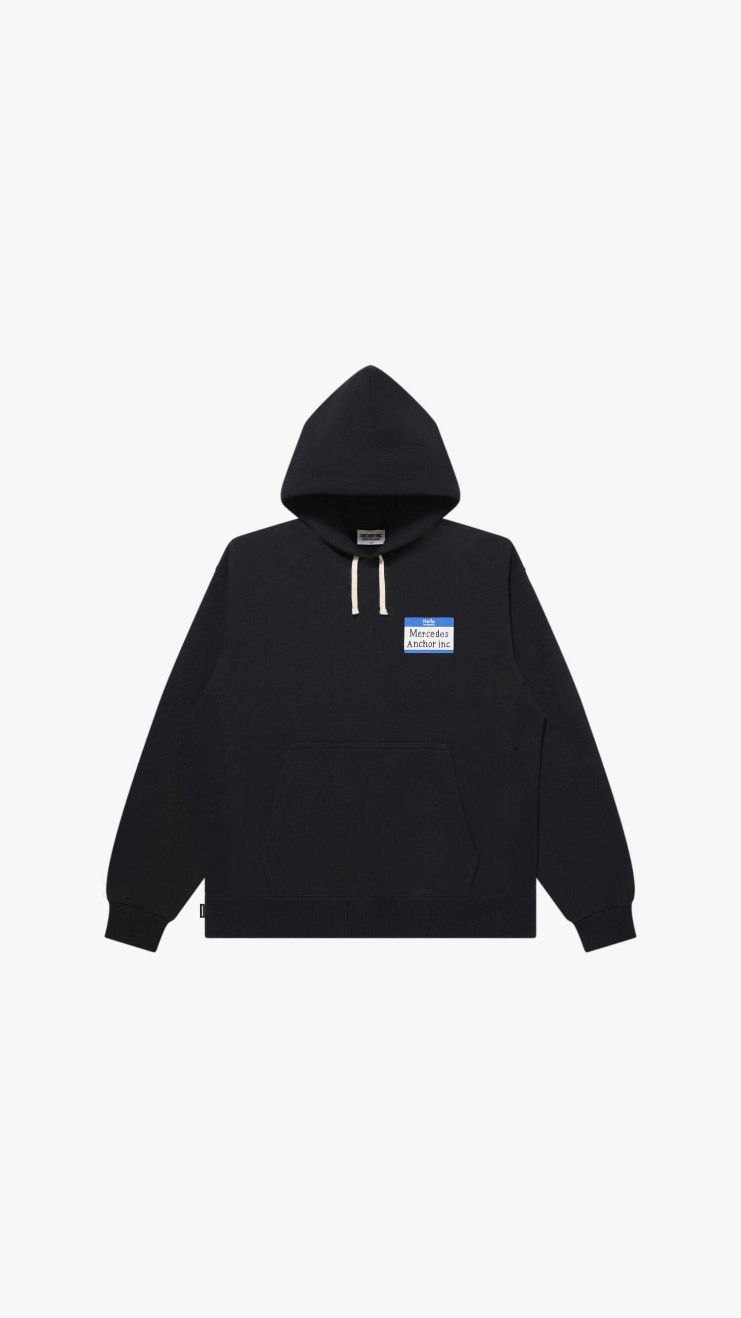 NAME BADGE LABEL HOODIE