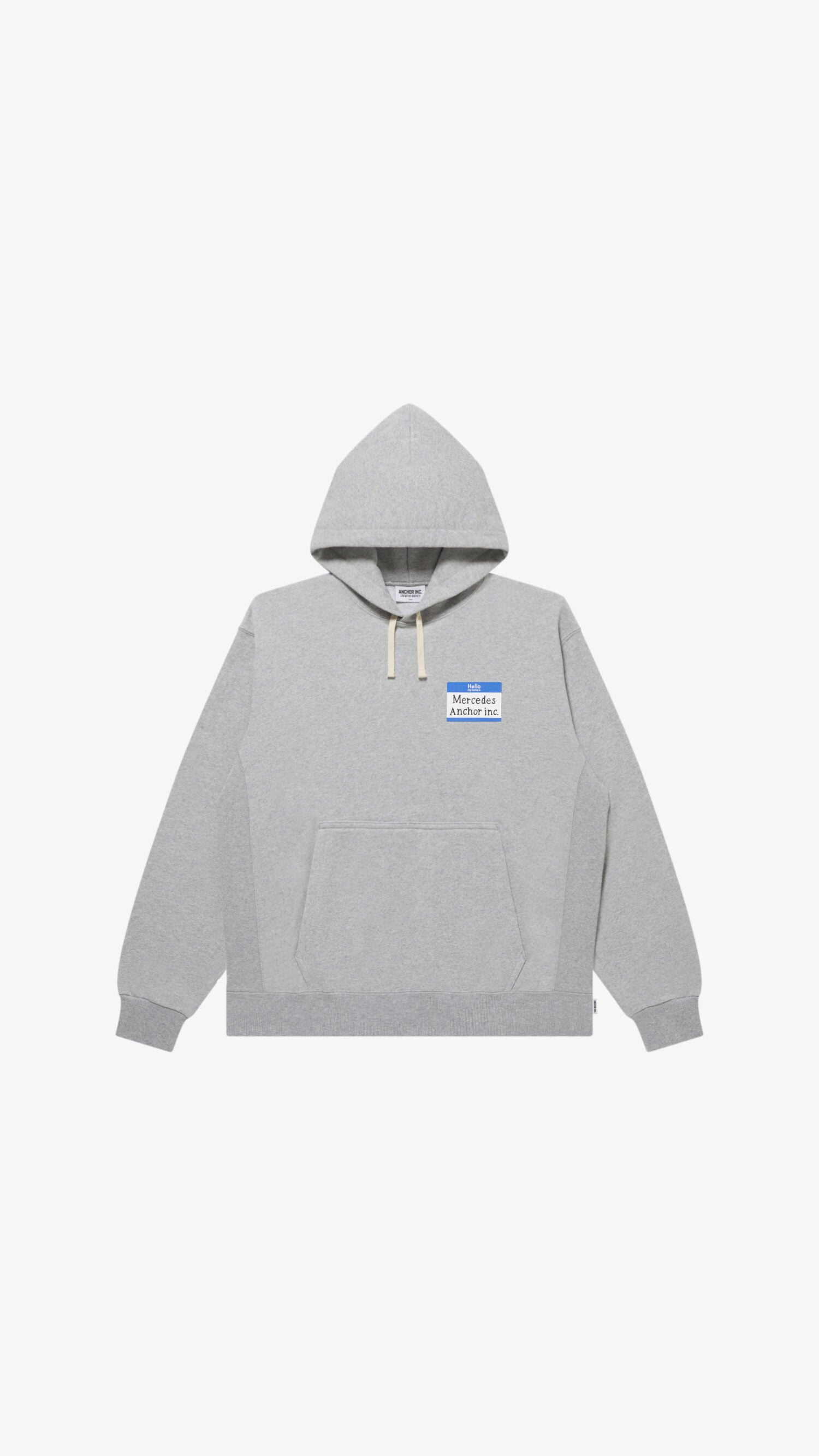 NAME BADGE LABEL HOODIE