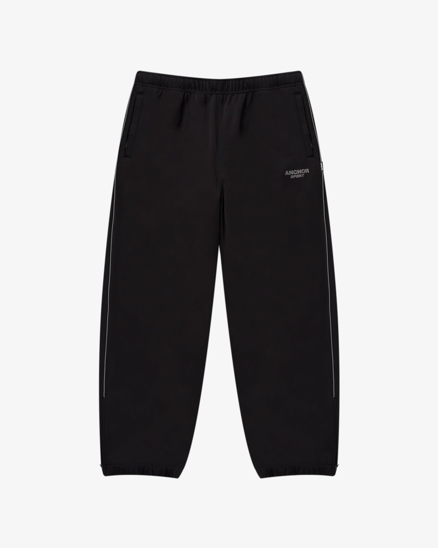 REFLECTIVE SPORT POLY TRACK PANTS