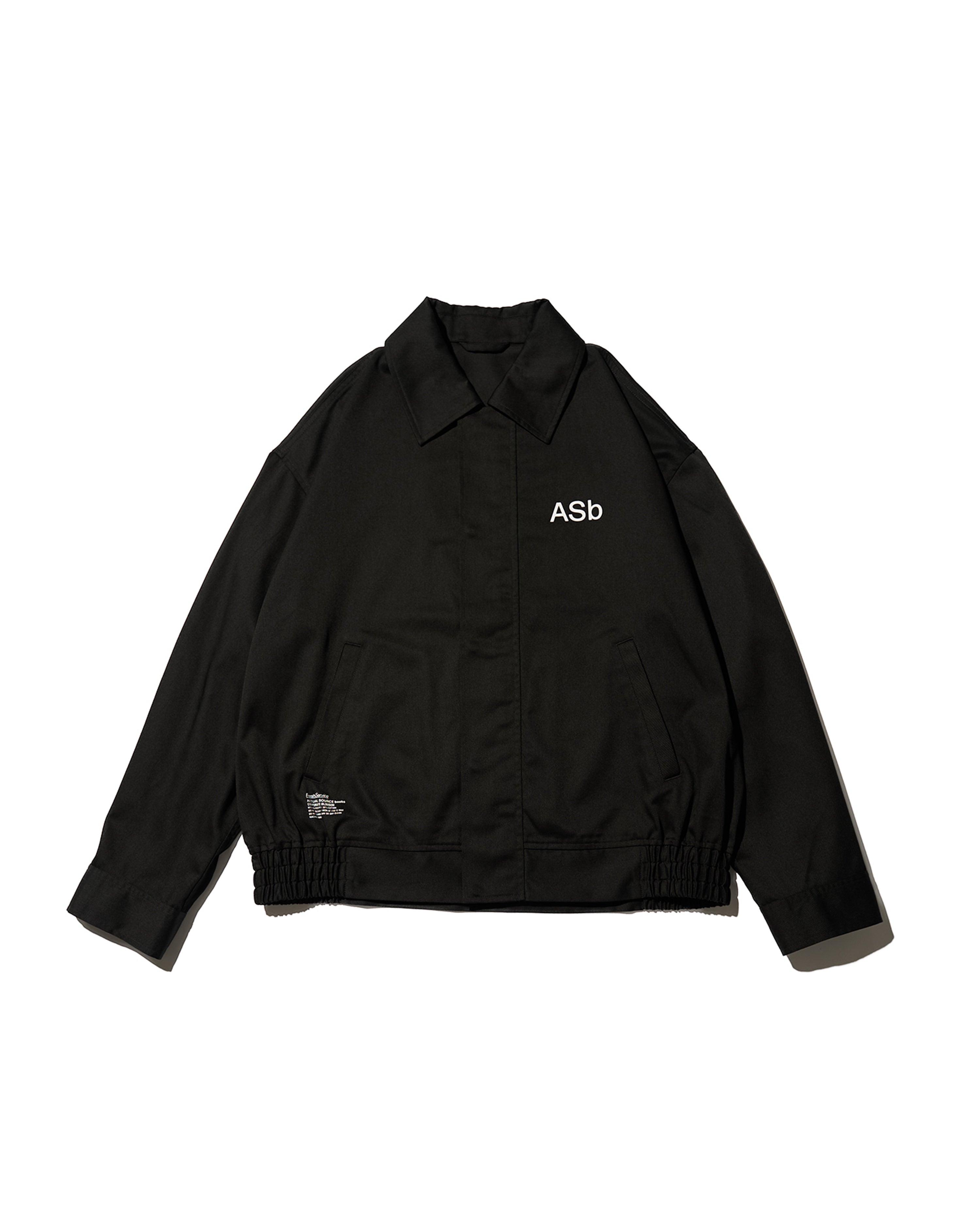 り*こ様 今期新作　AS×FS コーポレートブルゾン　黒 AS×FS CORPORATE BLOUSON “LITHOGRAPH”