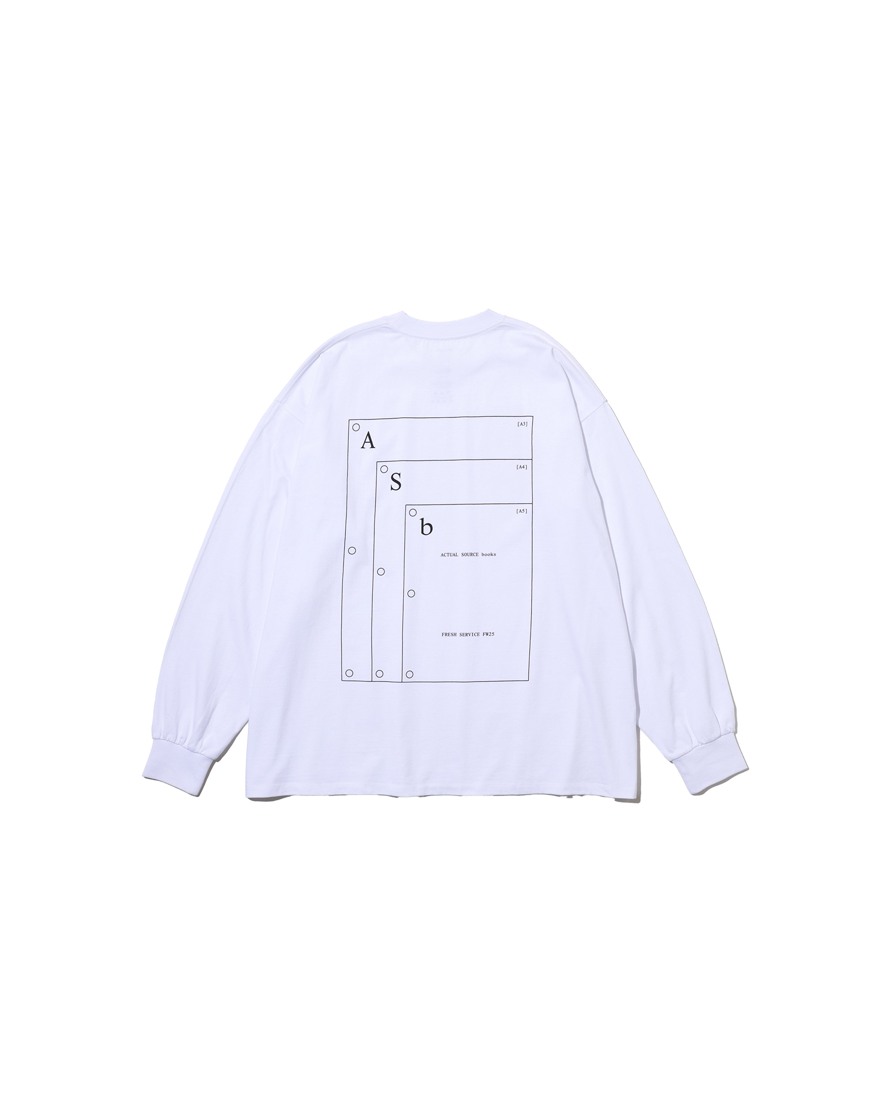 AS×FS CORPORATE L/S TEE “A-SERIES”