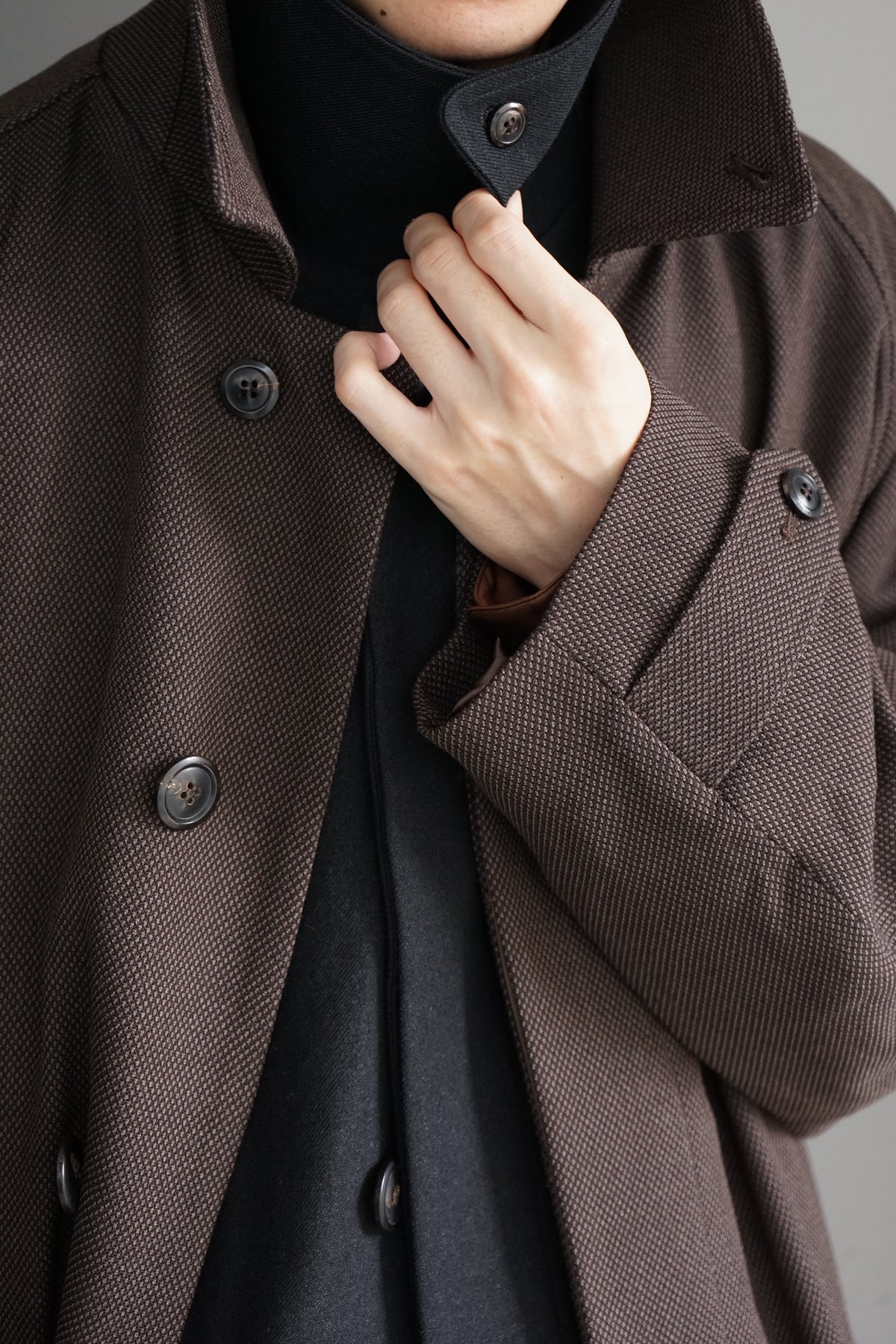 【9/21(月)発売】stirwise別注TUMBLD WOOL SERGE RAGLAN SLEEVES COAT TUMBLD WOOL SERGE