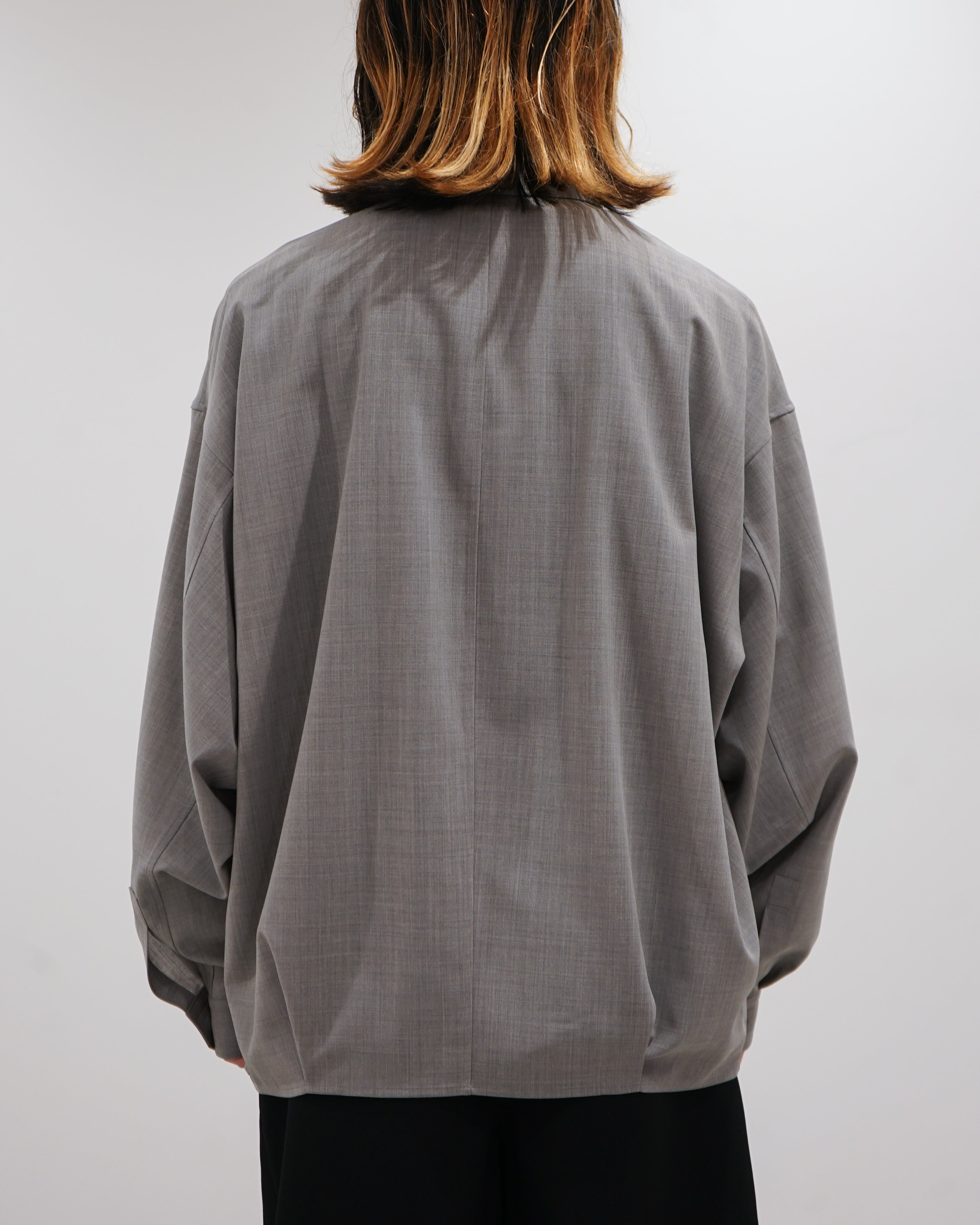 BALLOON CARDIGAN SHIRT