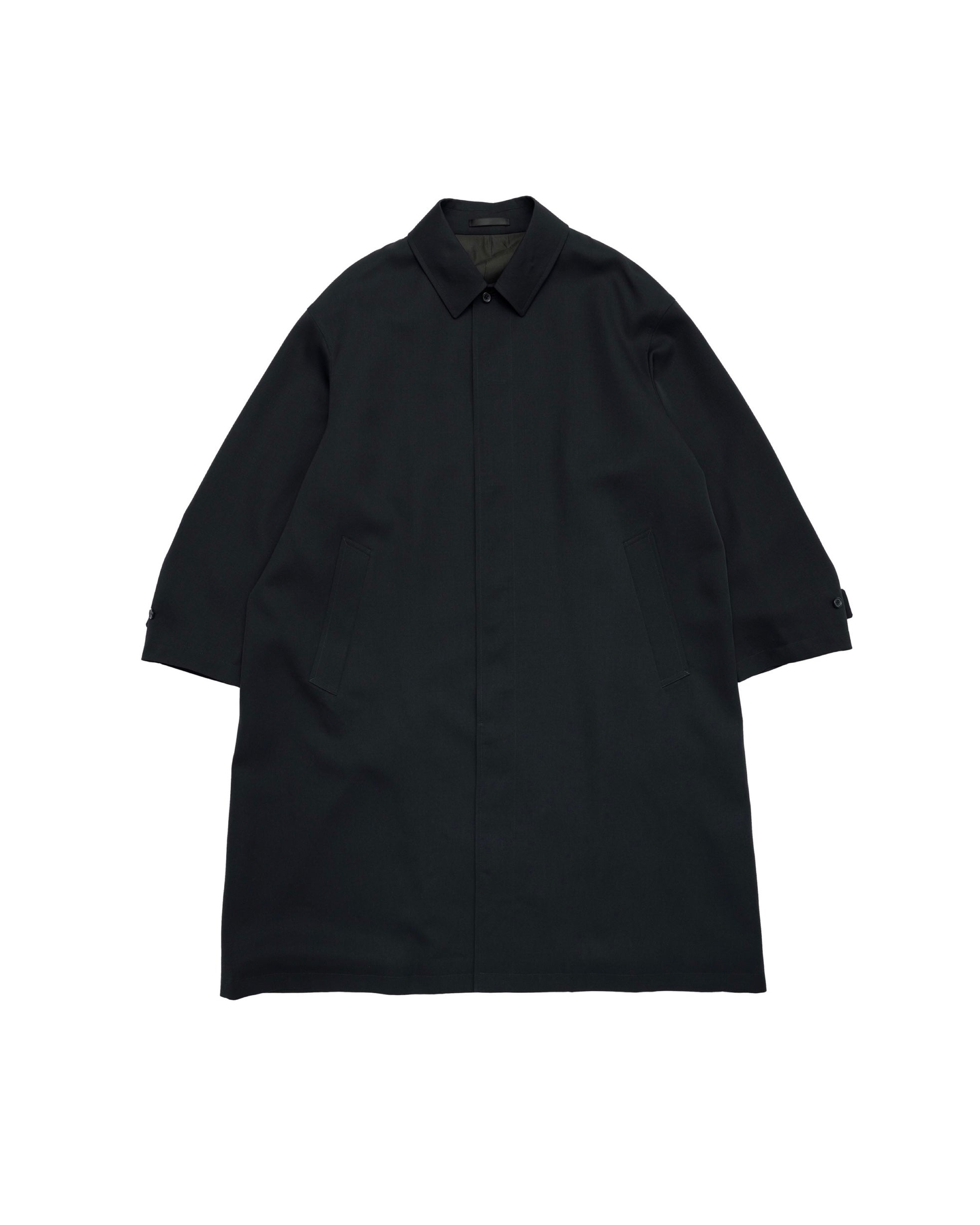 Graphpaper MEN【9/19(土)発売】Scale Off Wool Balmacaan Coat