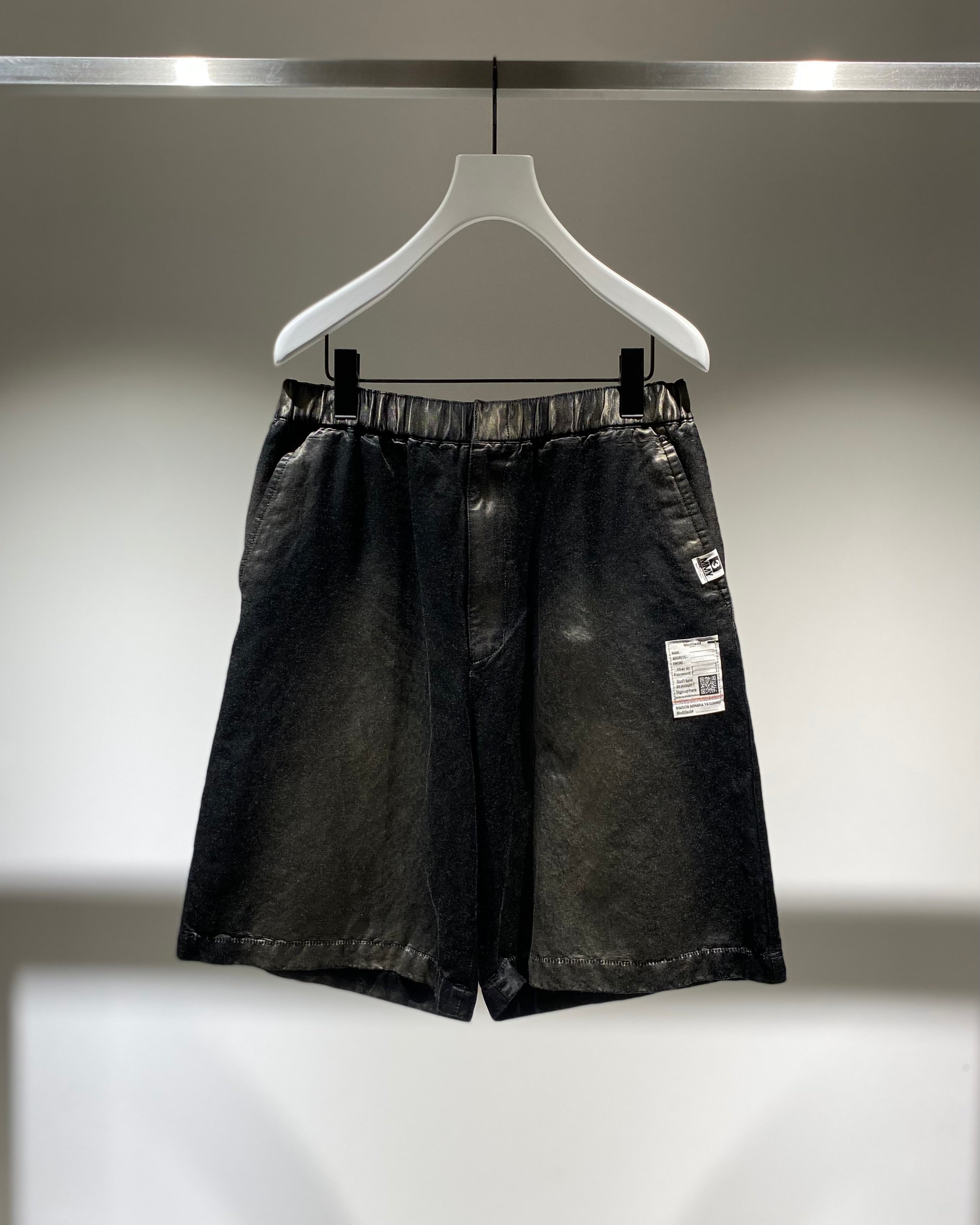 SUN FADED SATIN SHORTS