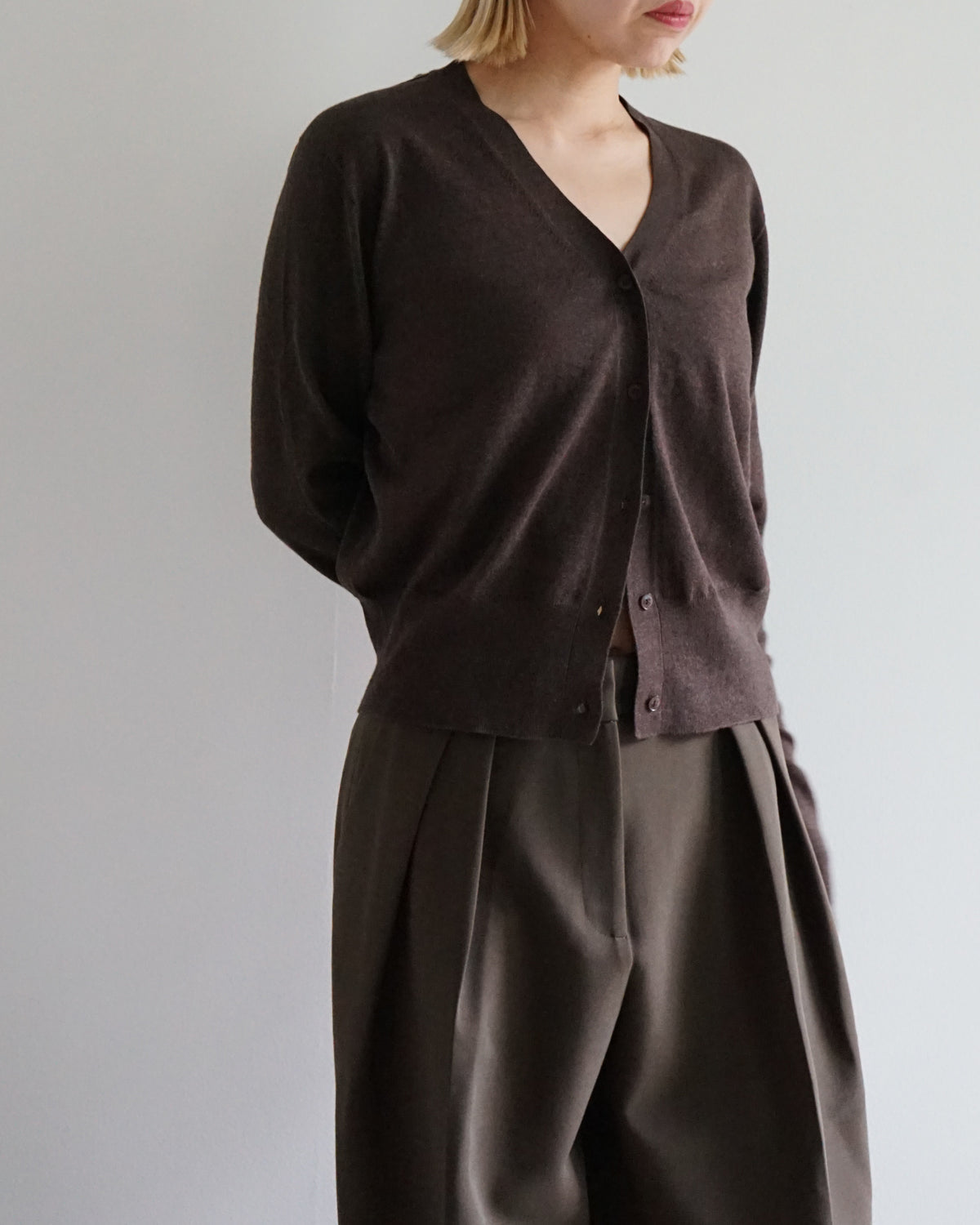 Cotton Cashmere Cardigan
