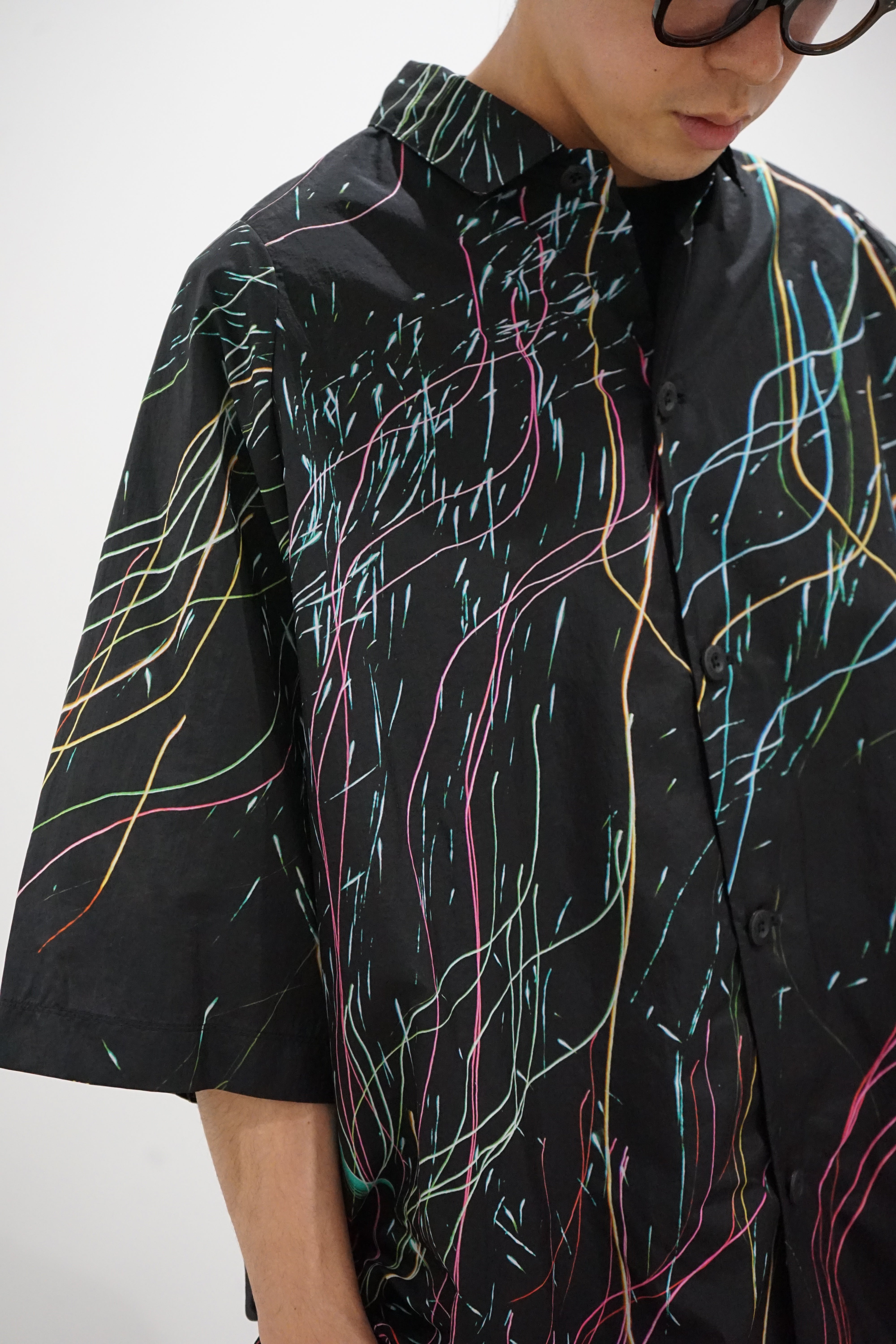 CARTRIDGE SHIRT S/S HOVERLAYER Display（#FIRE WORKS）