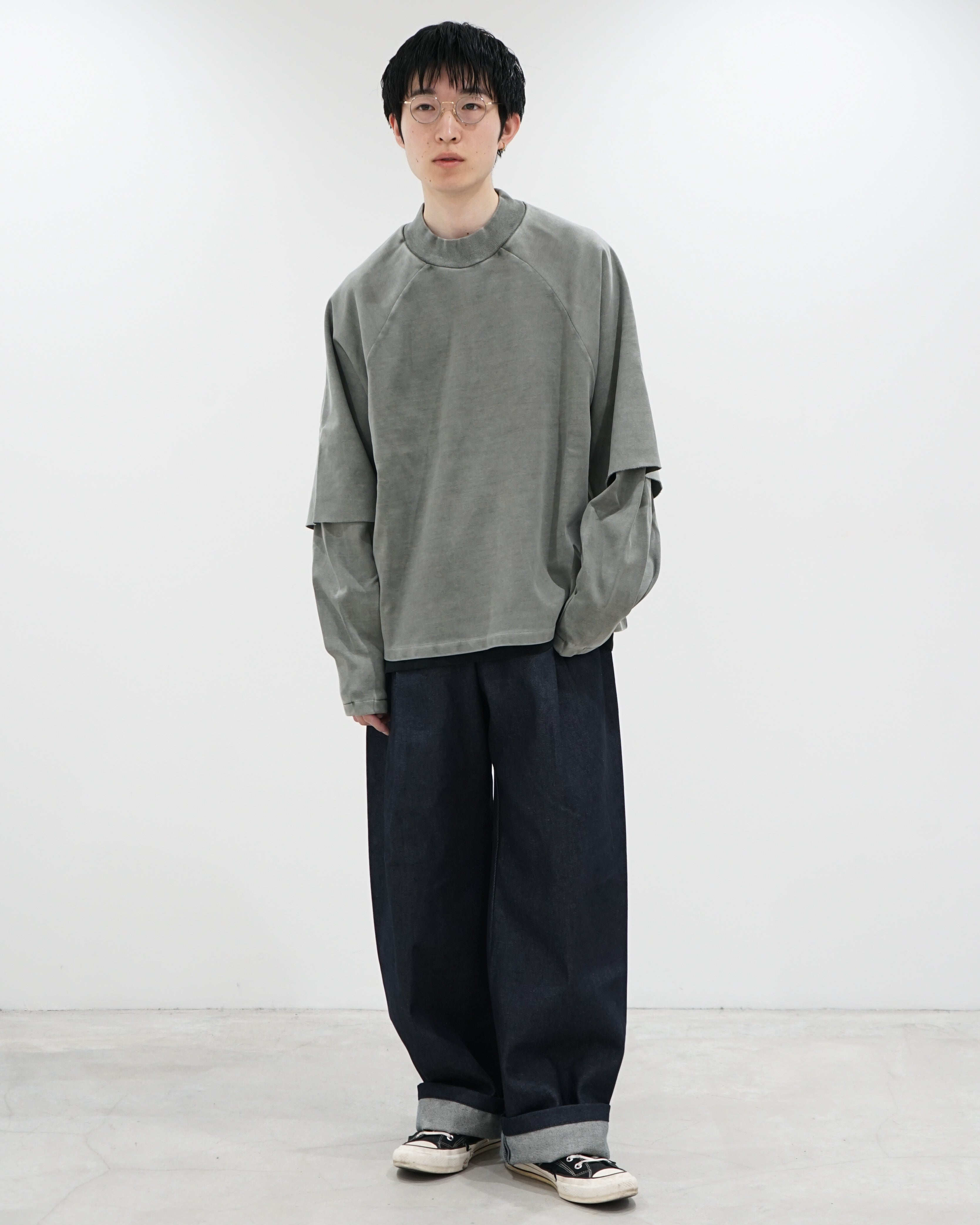 RAGLAN LAYERED LONGSLEEVE TEE