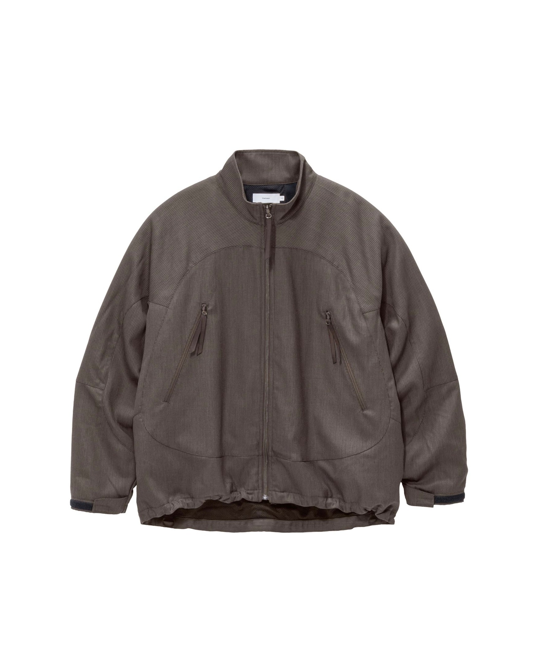 Graphpaper MEN【9/26(土)発売】Melange Pique Zip-up Stand Collar Jacket