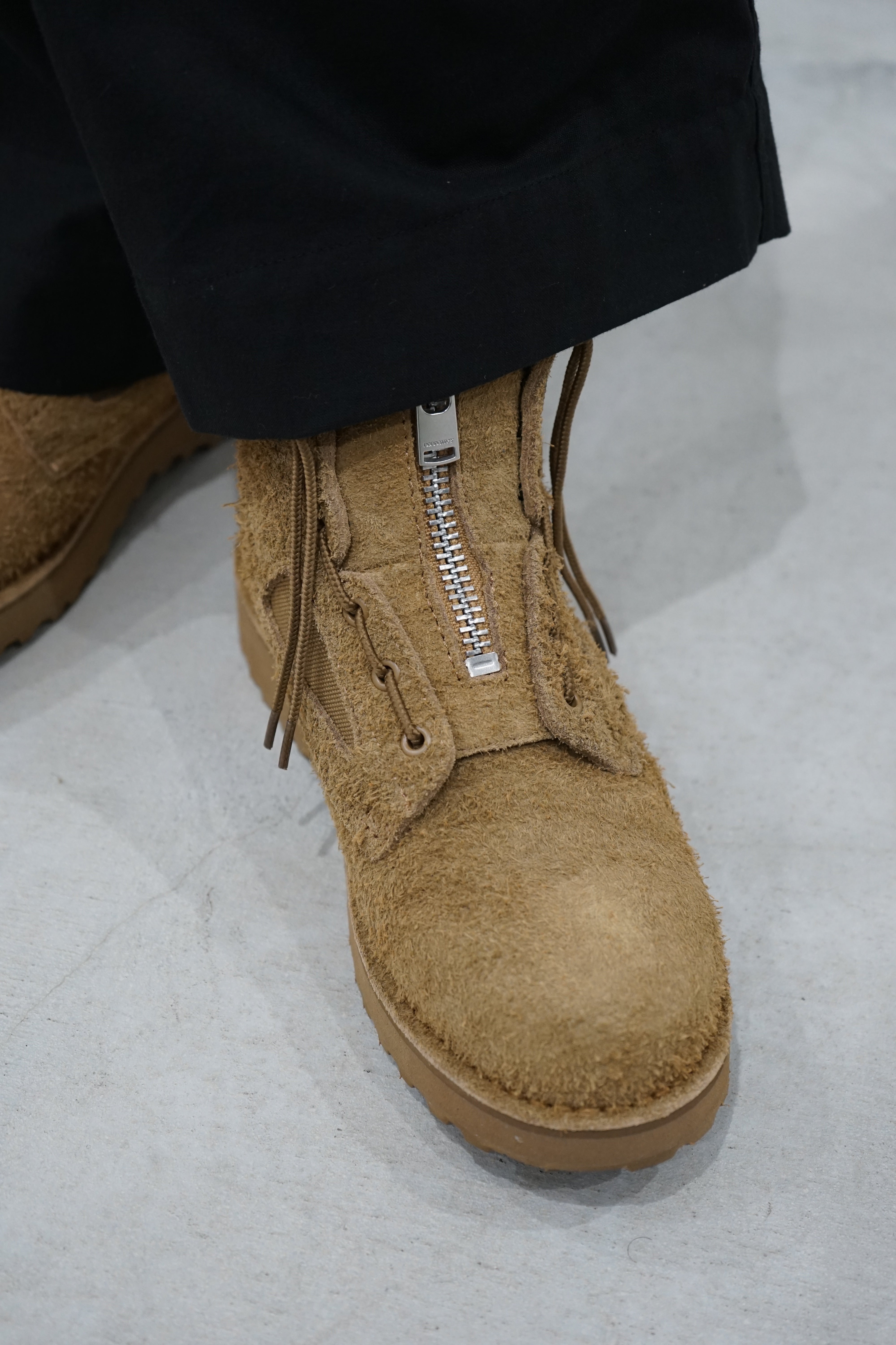 TROOPER LACE UP BOOTS COW LEATHER