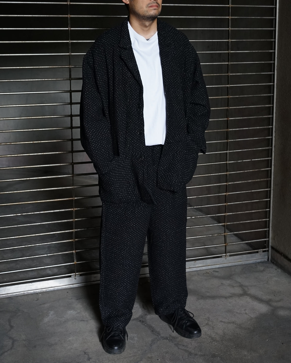 NEW SASHIKO PEACE PANTS