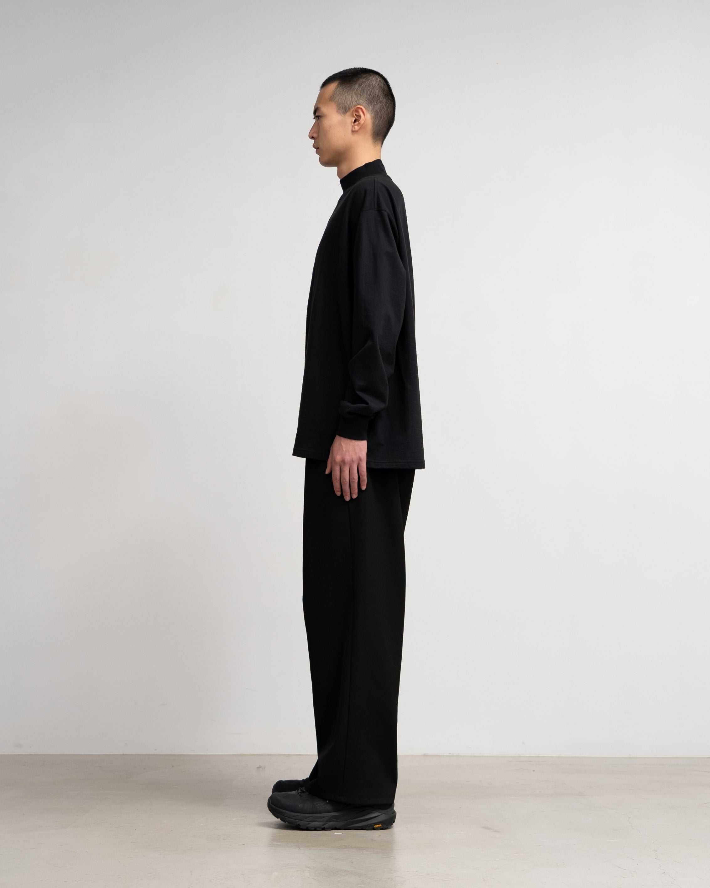 Graphpaper-L/S Mock Neck Tee
