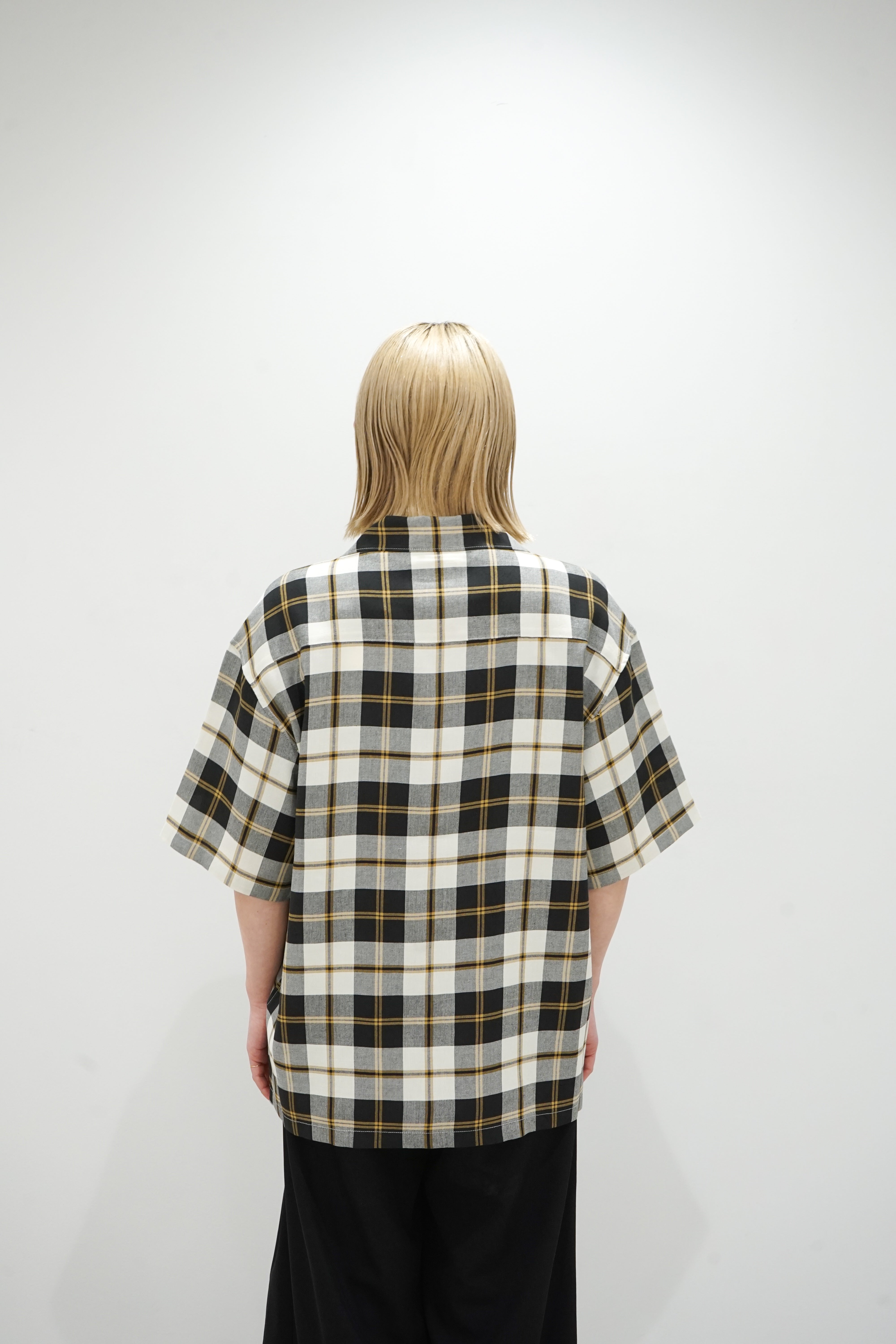 Short sleeve Rayon check shirt