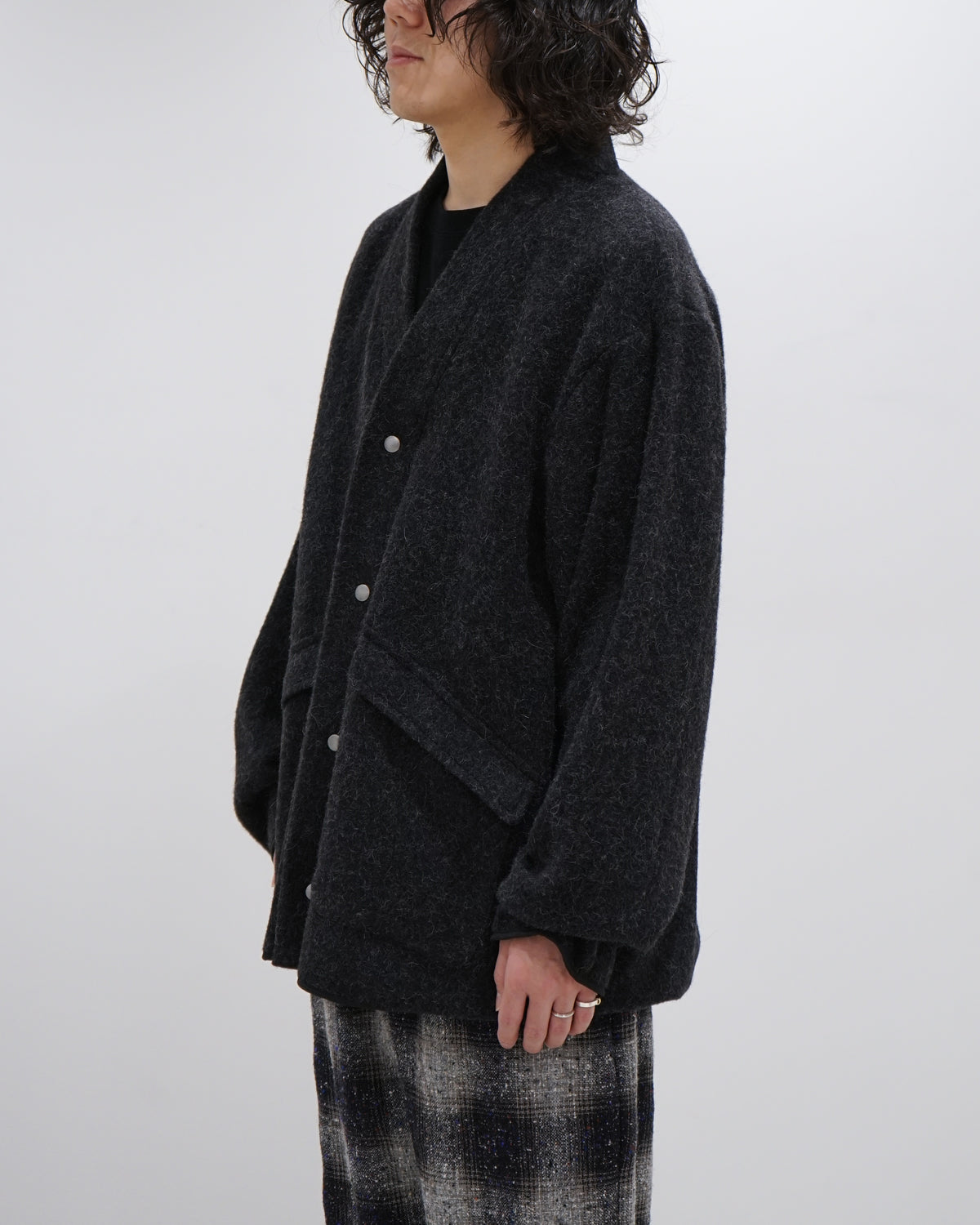 SNAP BUTTON BLOUSON B