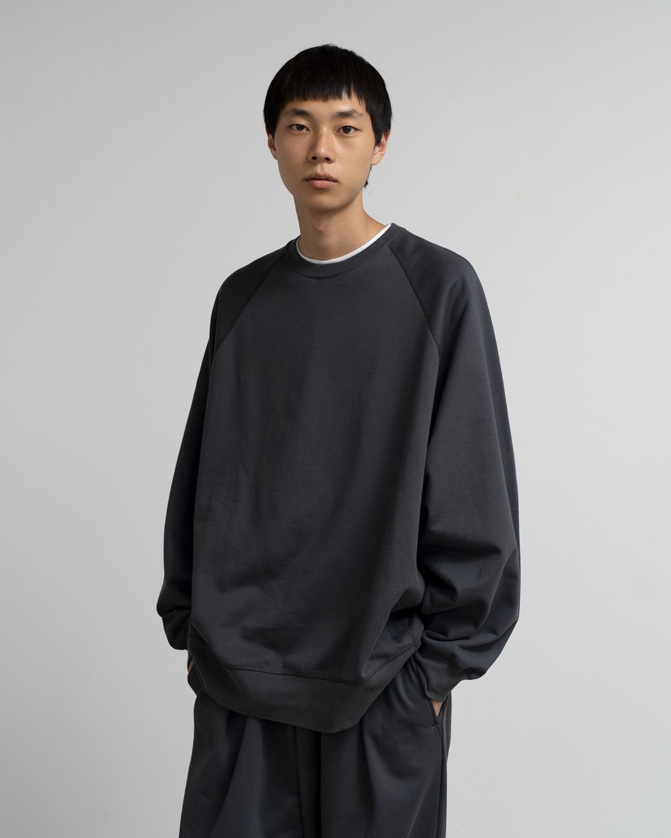 Hard Terry Crew Neck Sweat