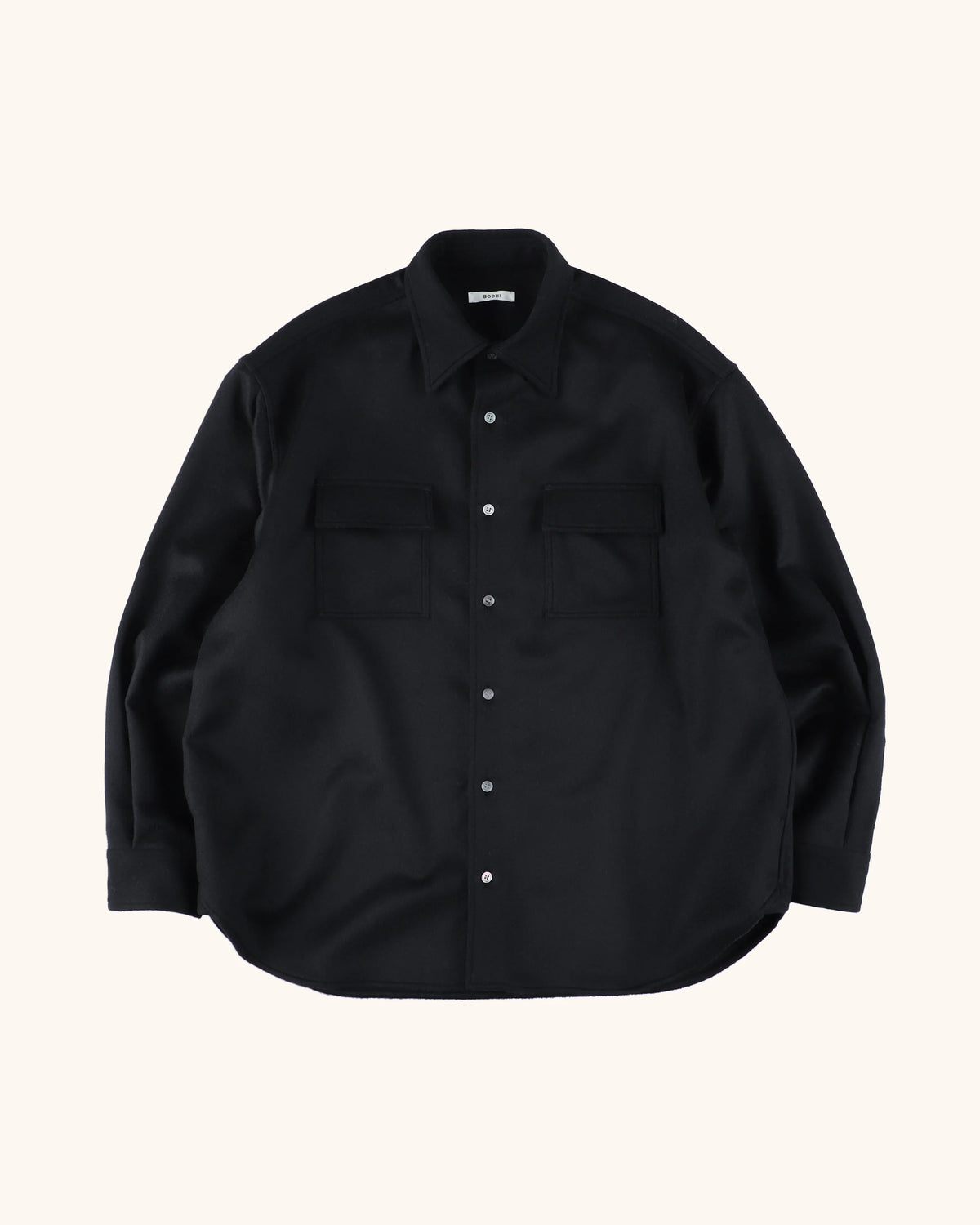 【coming soon】UNIFORM / CASHMERE FLANNEL SHIRT JACKET